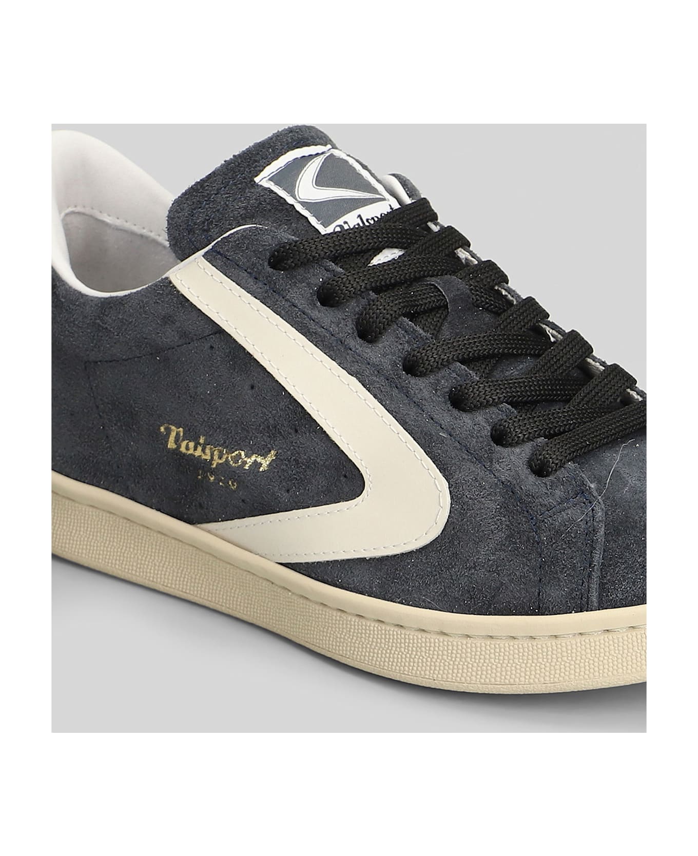Valsport Tournament Sneakers In Black Suede - black