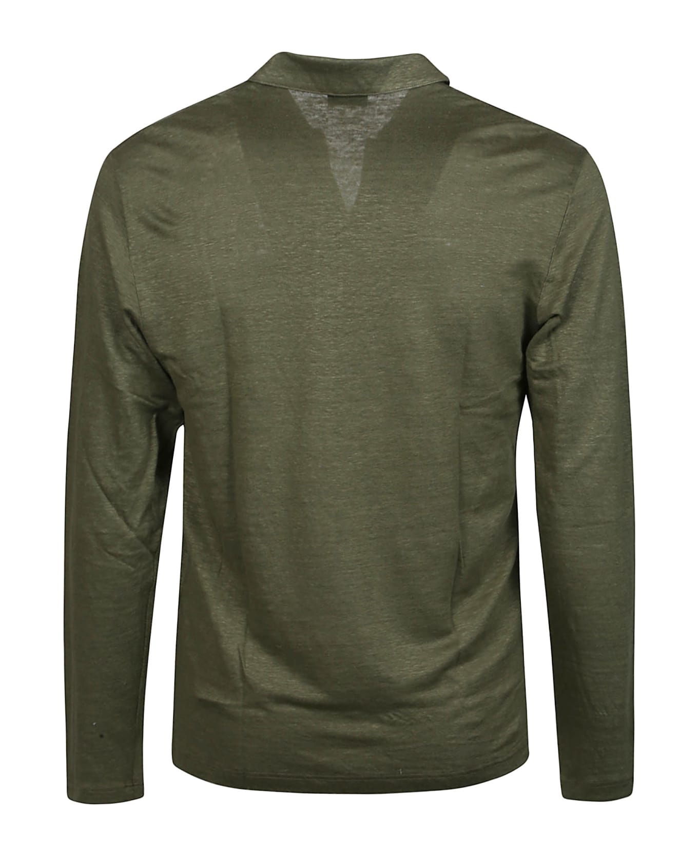 Barba Napoli Short Sleeve Polo Shirt - Verde ポロシャツ