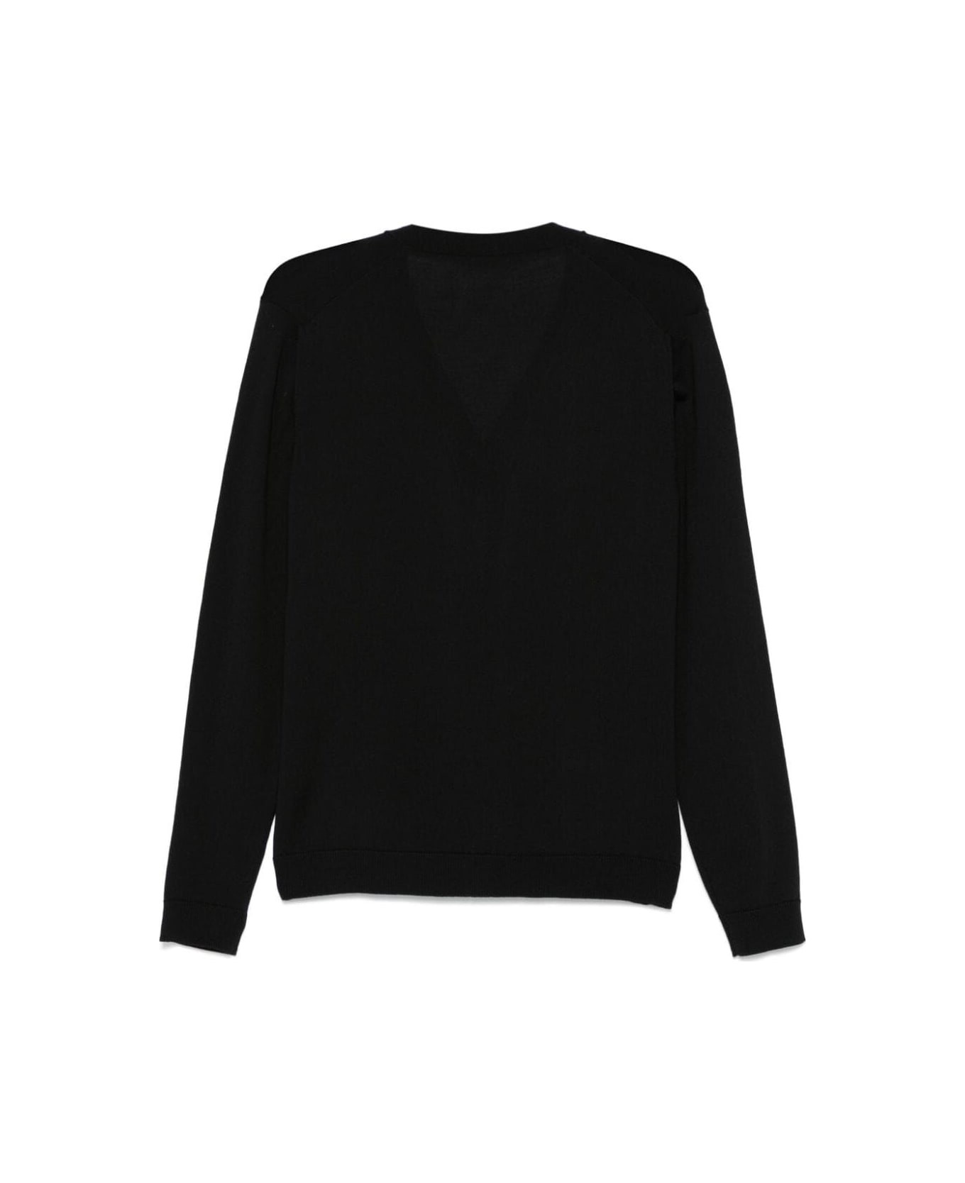 Nuur V-neck Cardigan - Black