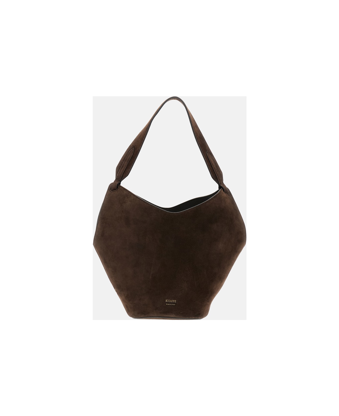 Khaite Lotus Mini Tote - Brown