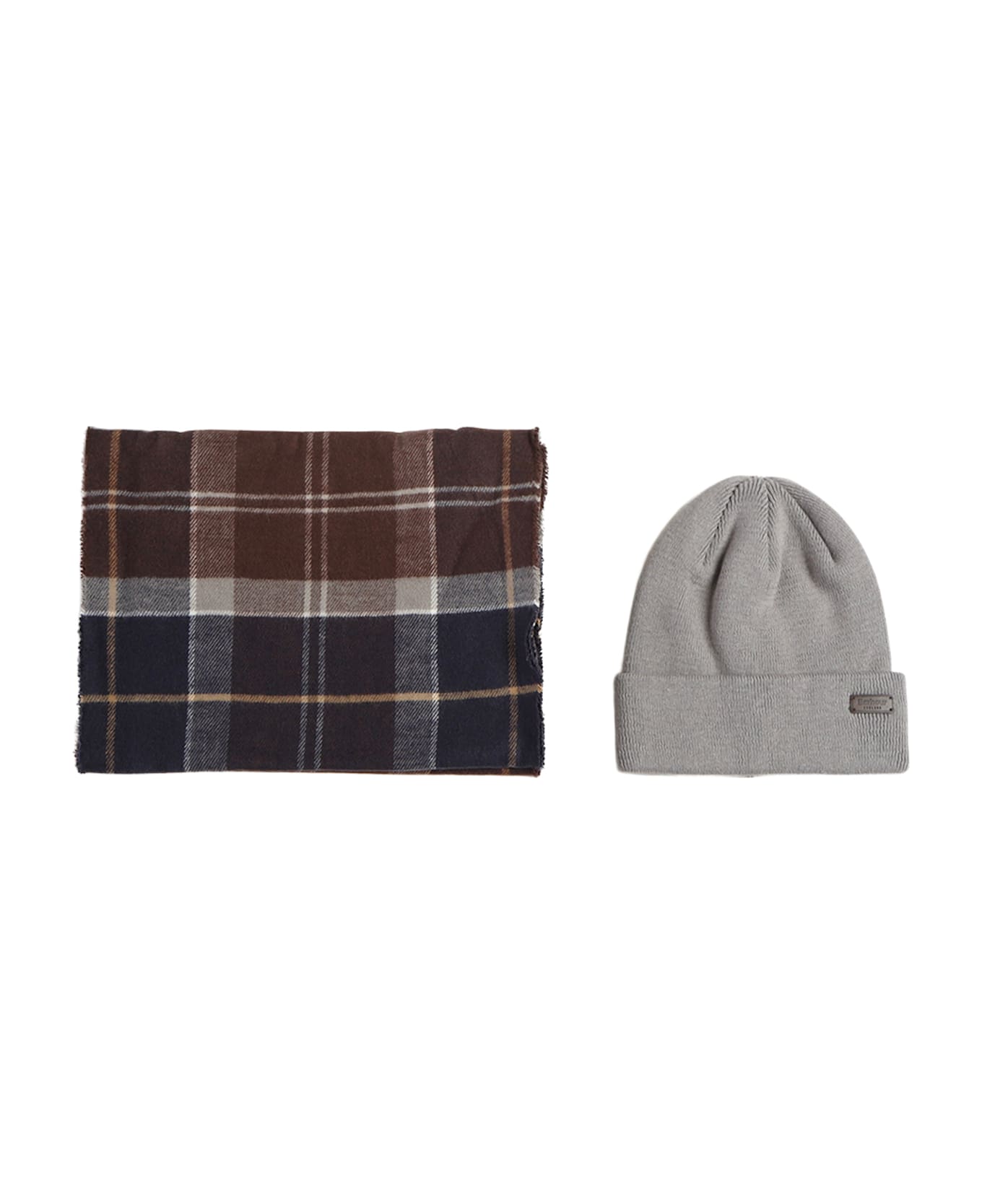 Barbour Swinton Hat And Galingale Scarf Gift Set - MIDNIGHT OAK