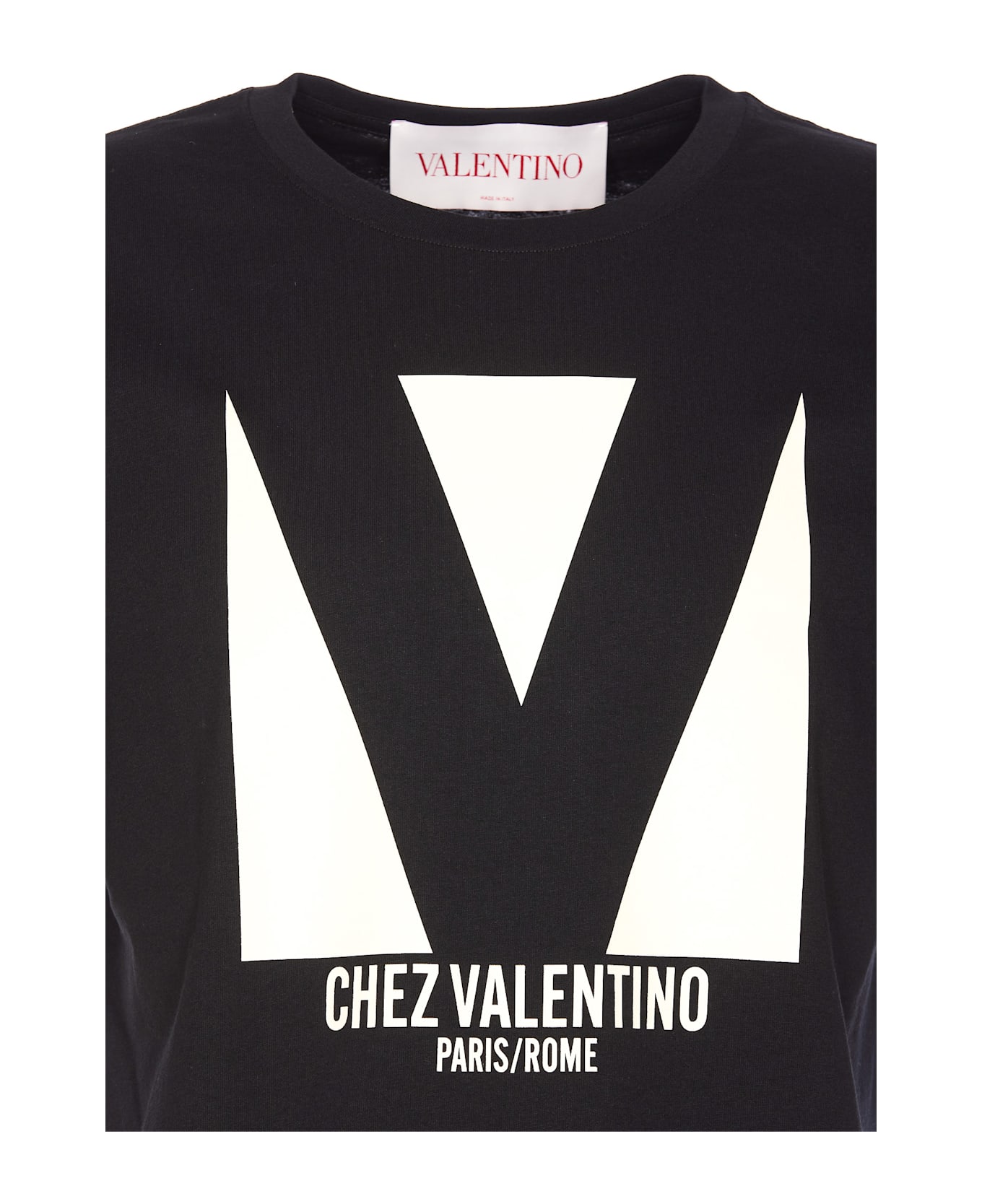 Valentino Garavani Chez Valentino Printed T-shirt - Black