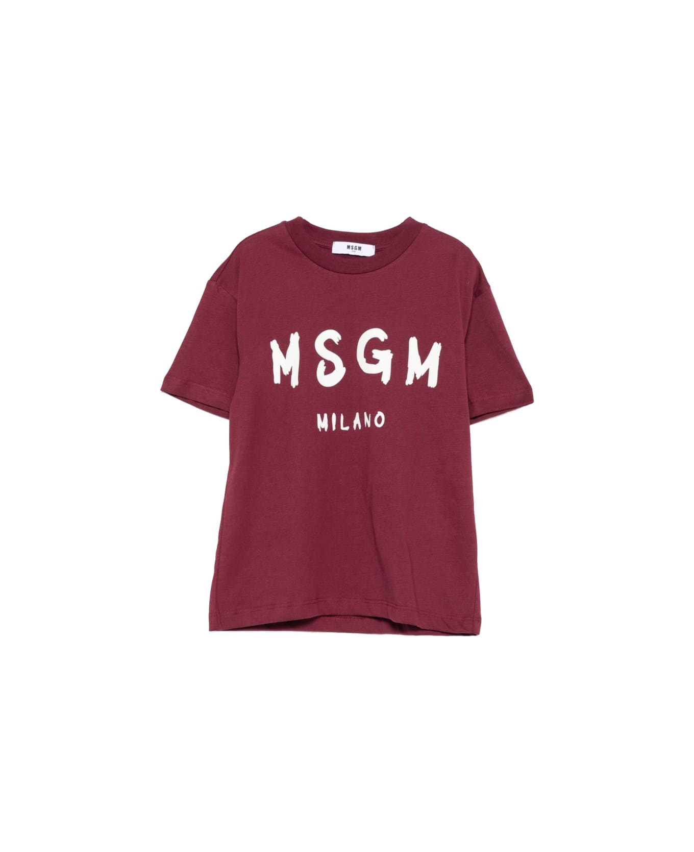 MSGM T-shirt With Logo - RED