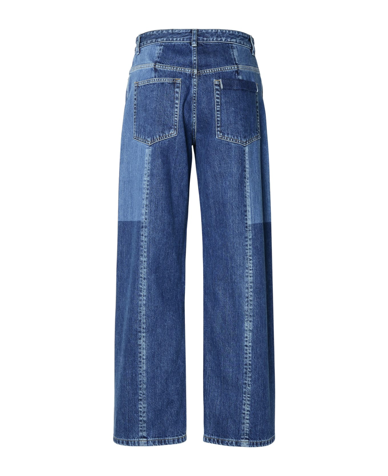 Jil Sander Blue Cotton Jeans - DENIM