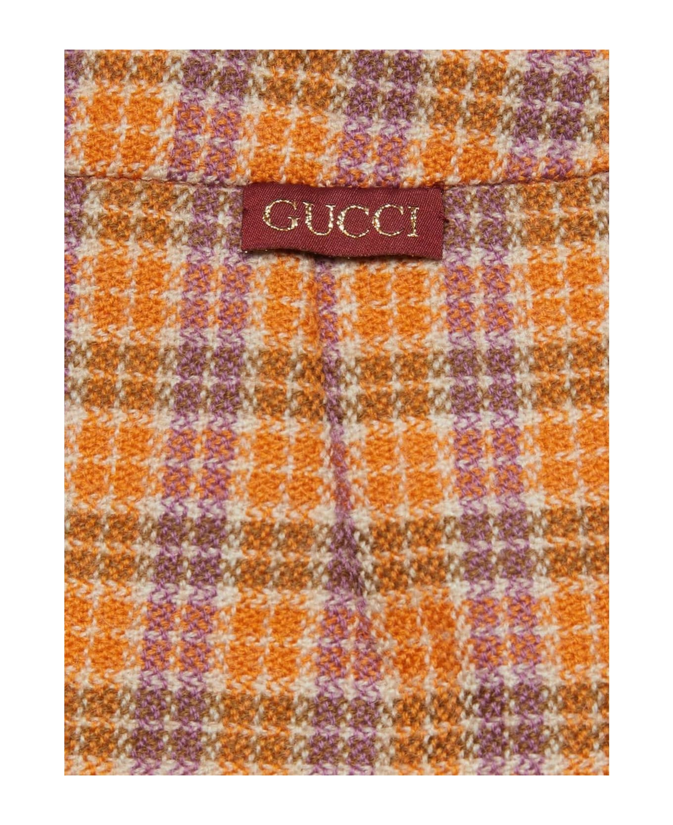 Gucci Children's Check Wool Skirt - Fantasia