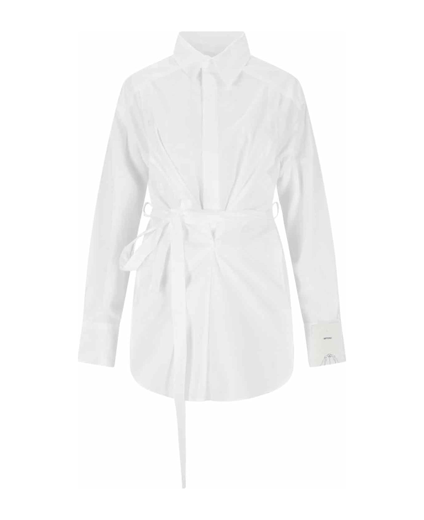 Setchu 
geisha
 Shirt - White