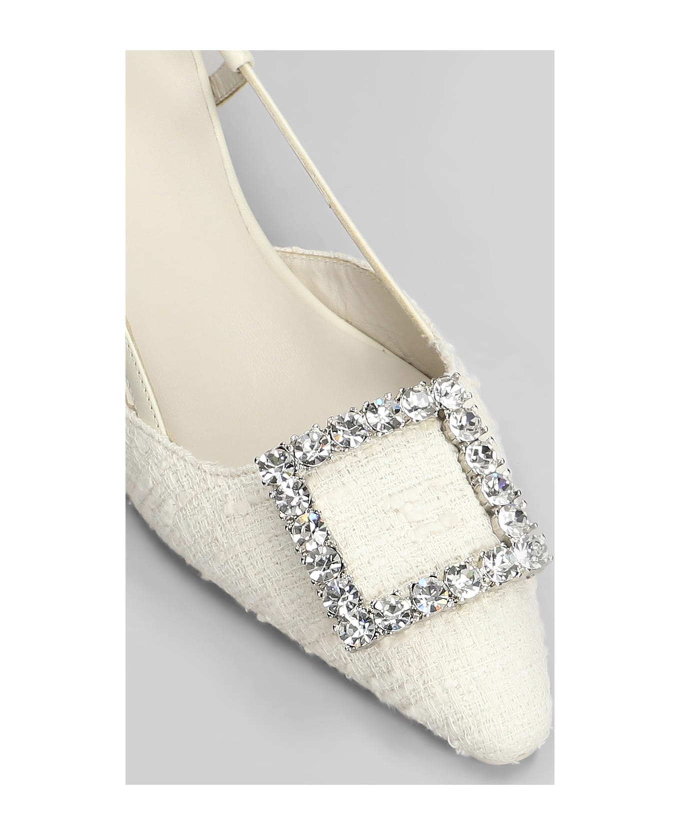 Roberto Festa Stefi Pumps In Beige Fabric - beige