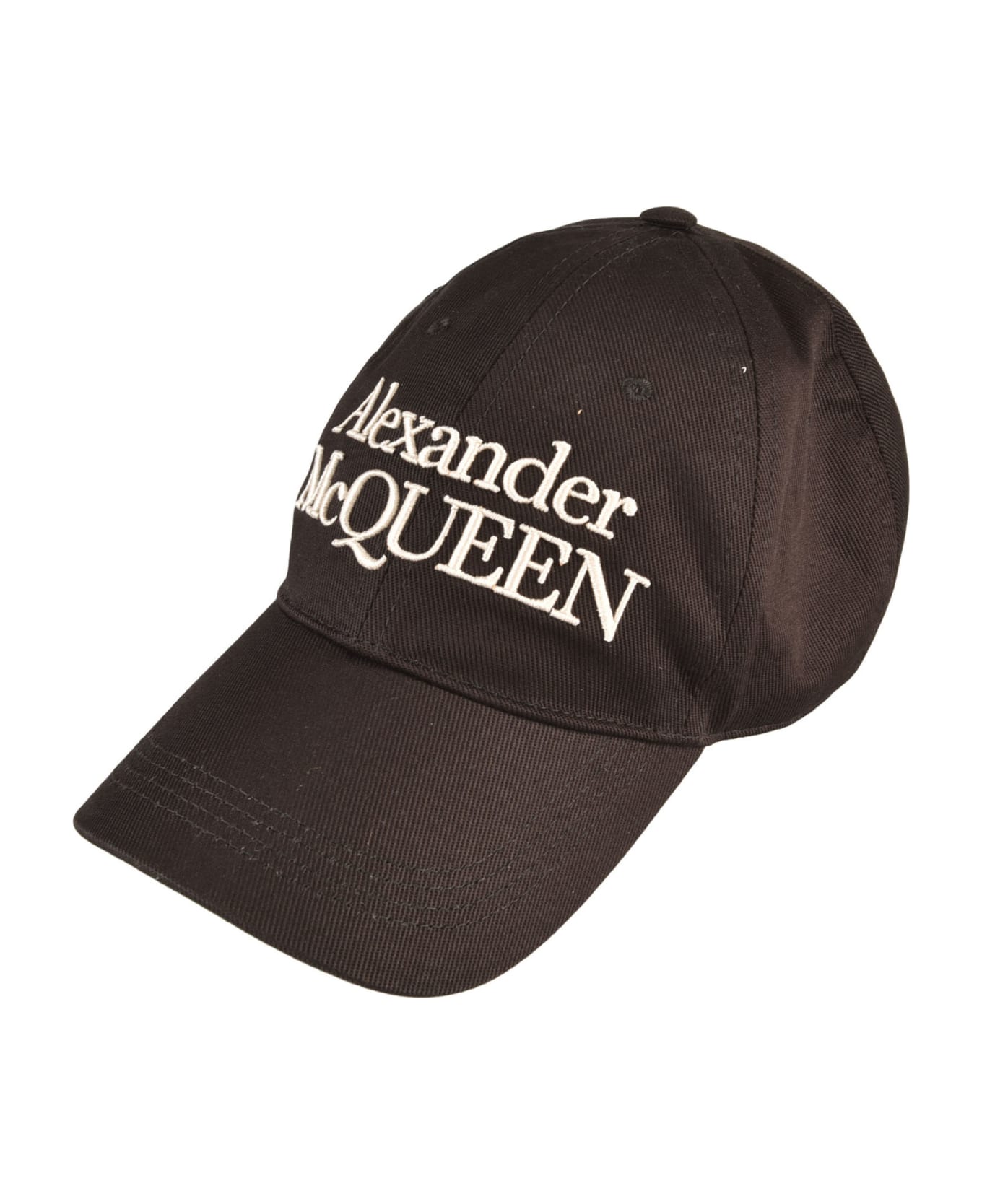Alexander McQueen Stacked Hat - Black/Ivory