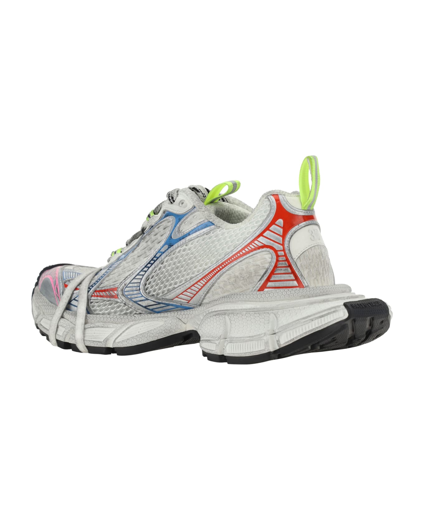 Balenciaga 3xl Sneakers - White/red/blue