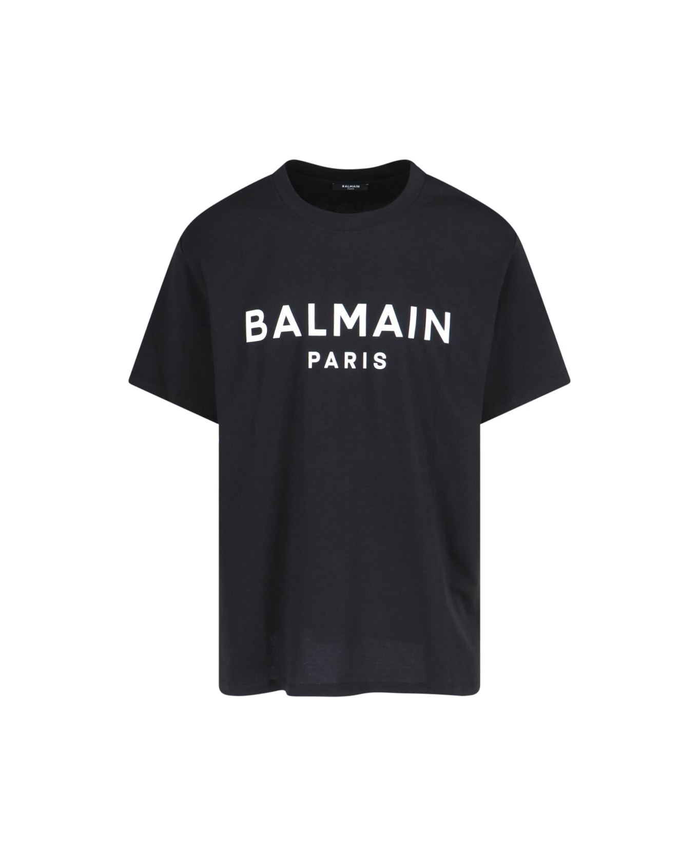 Balmain 'paris' T-shirt - Noir/blanc