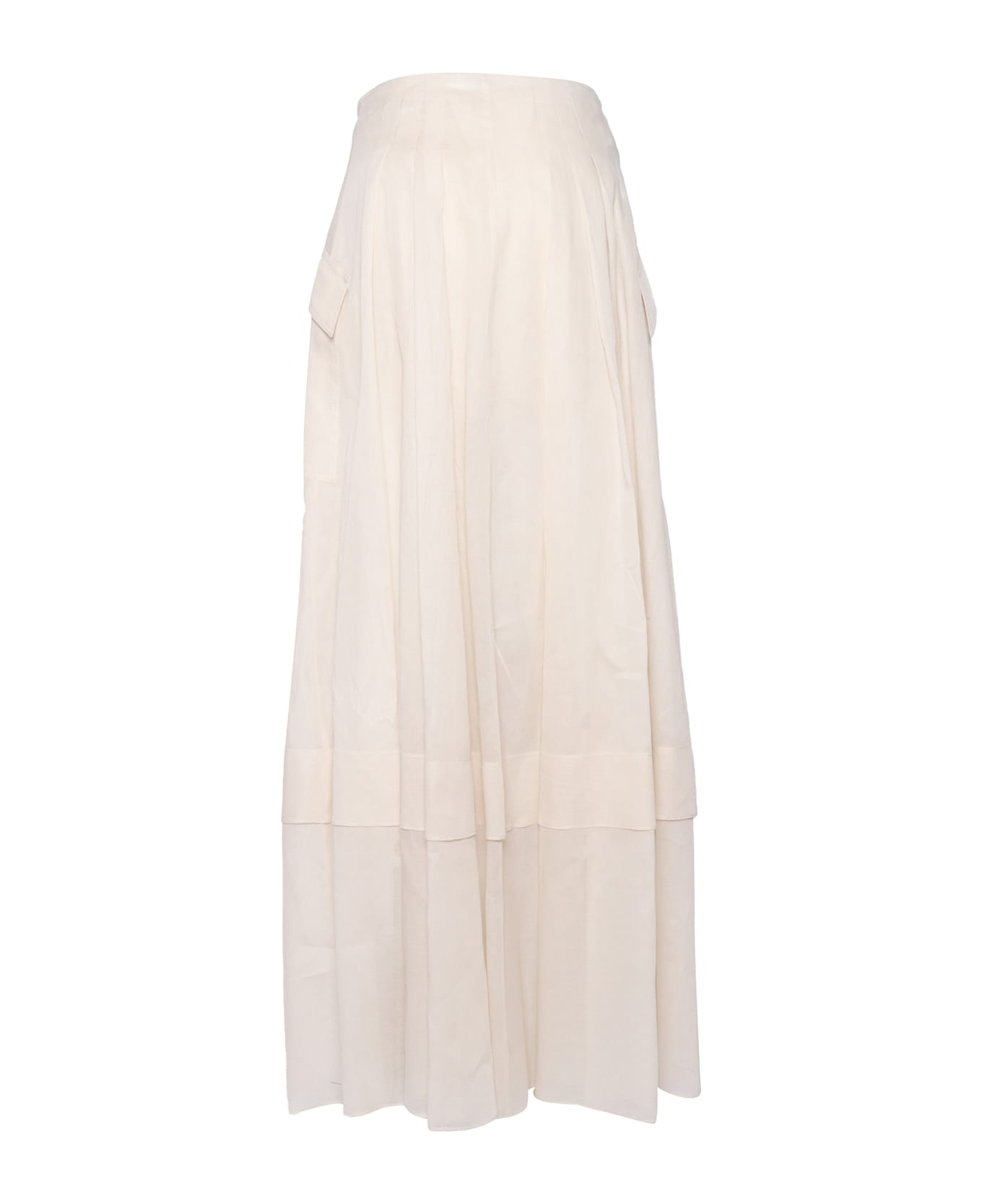 Alberta Ferretti Beige Skirt - BEIGE
