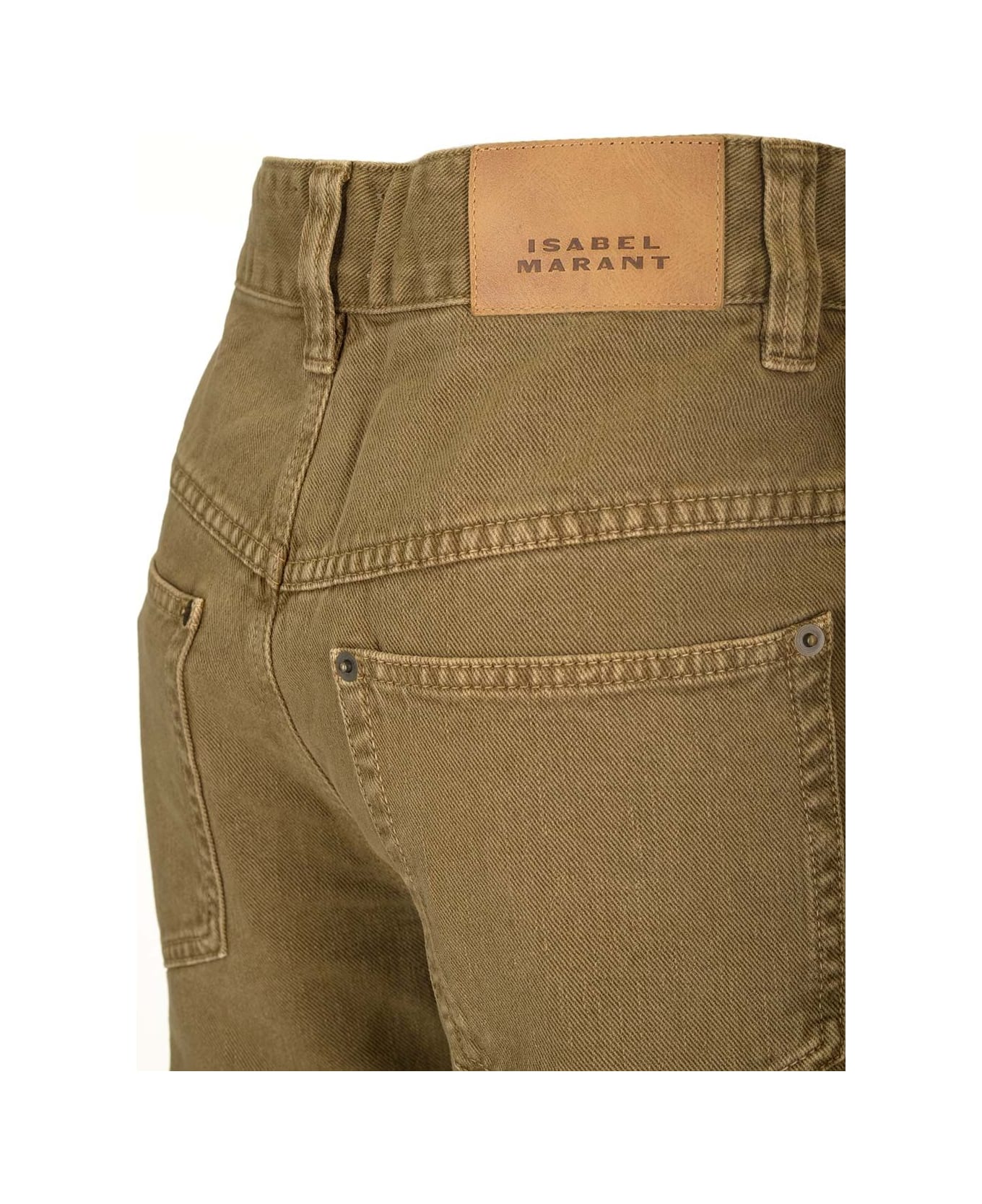 Isabel Marant Loose Fit "brinley" Jeans - Brown