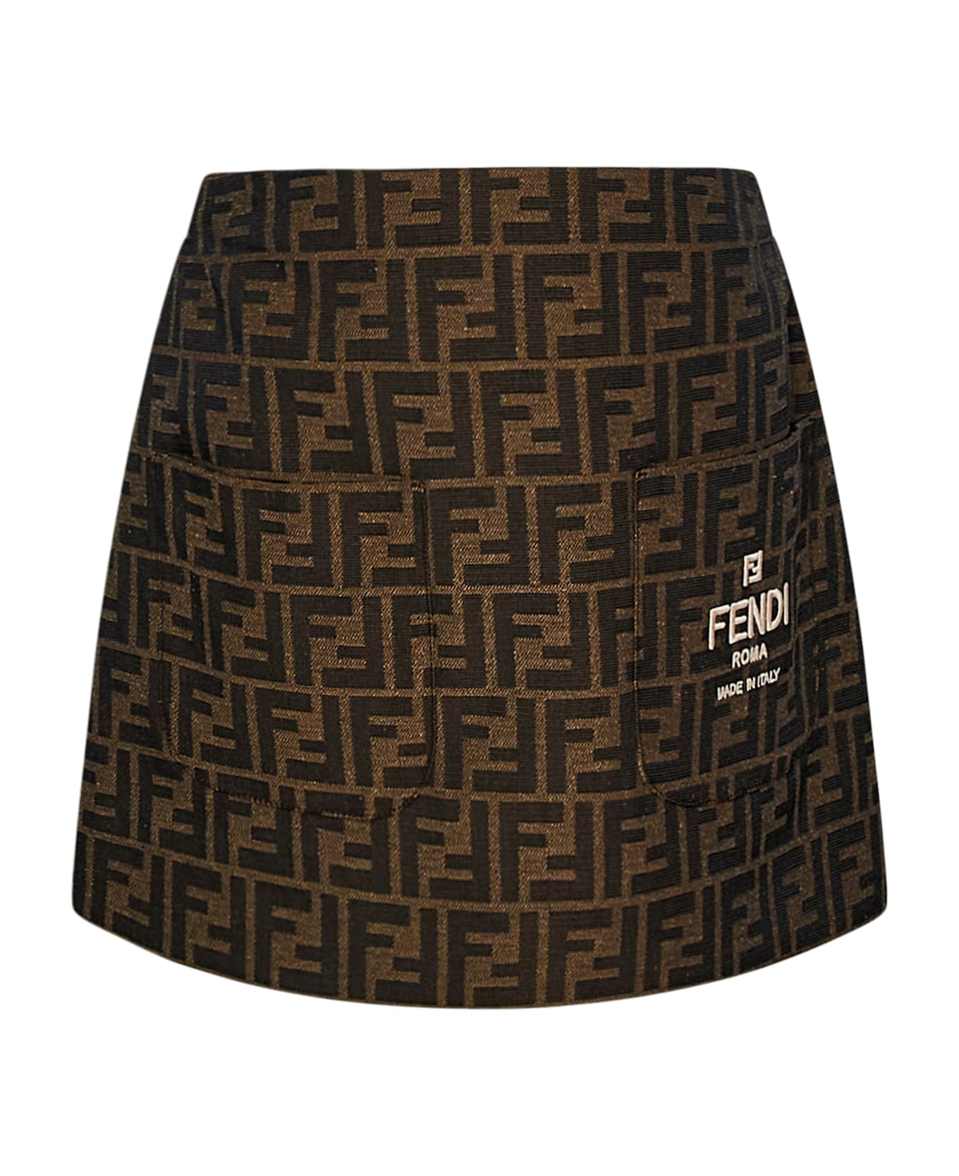 Fendi Kids Skirt - Brown