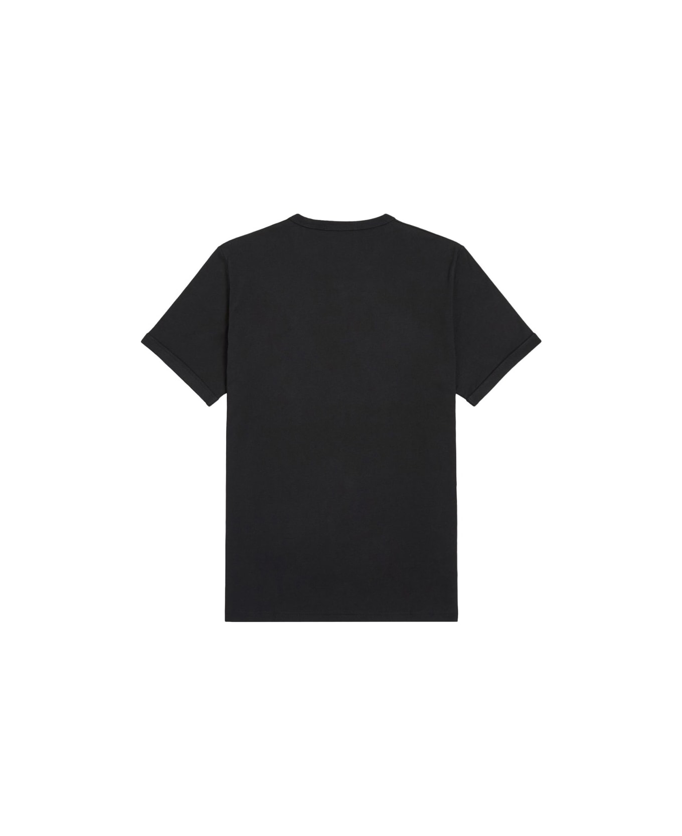 Fred Perry T-shirt With Logo - BLACK