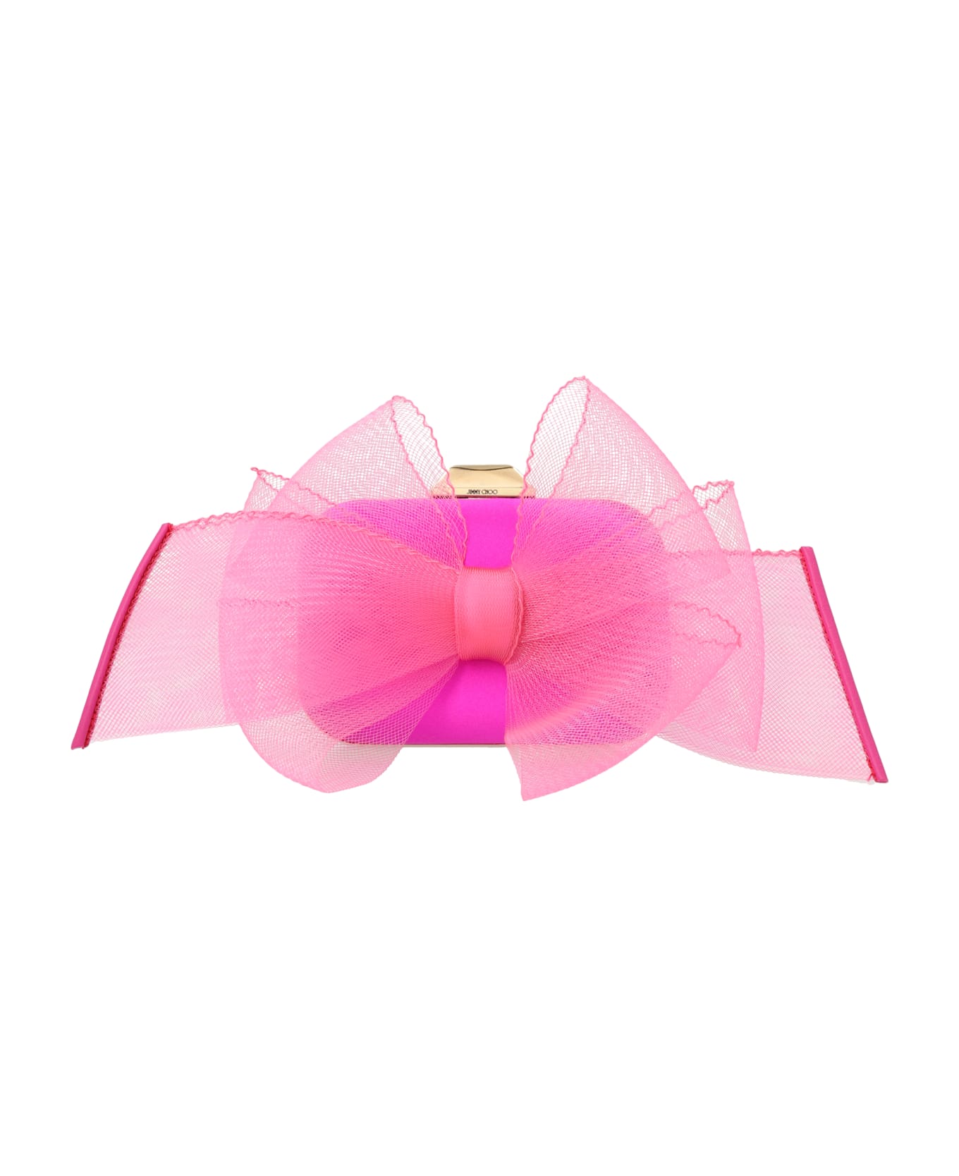 Jimmy Choo Clutch 'micro Cloud' - Fuchsia