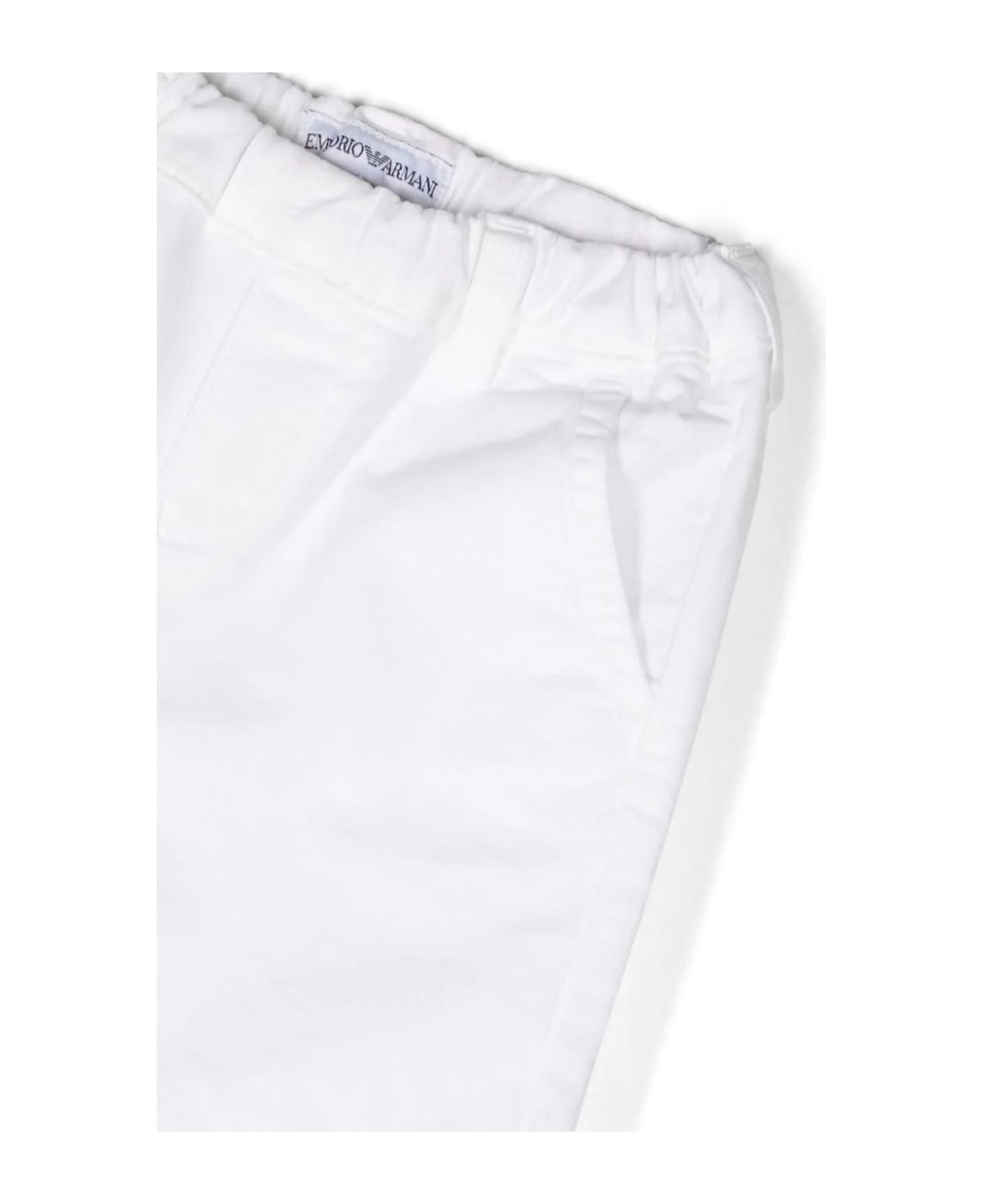 Emporio Armani Shorts White - White