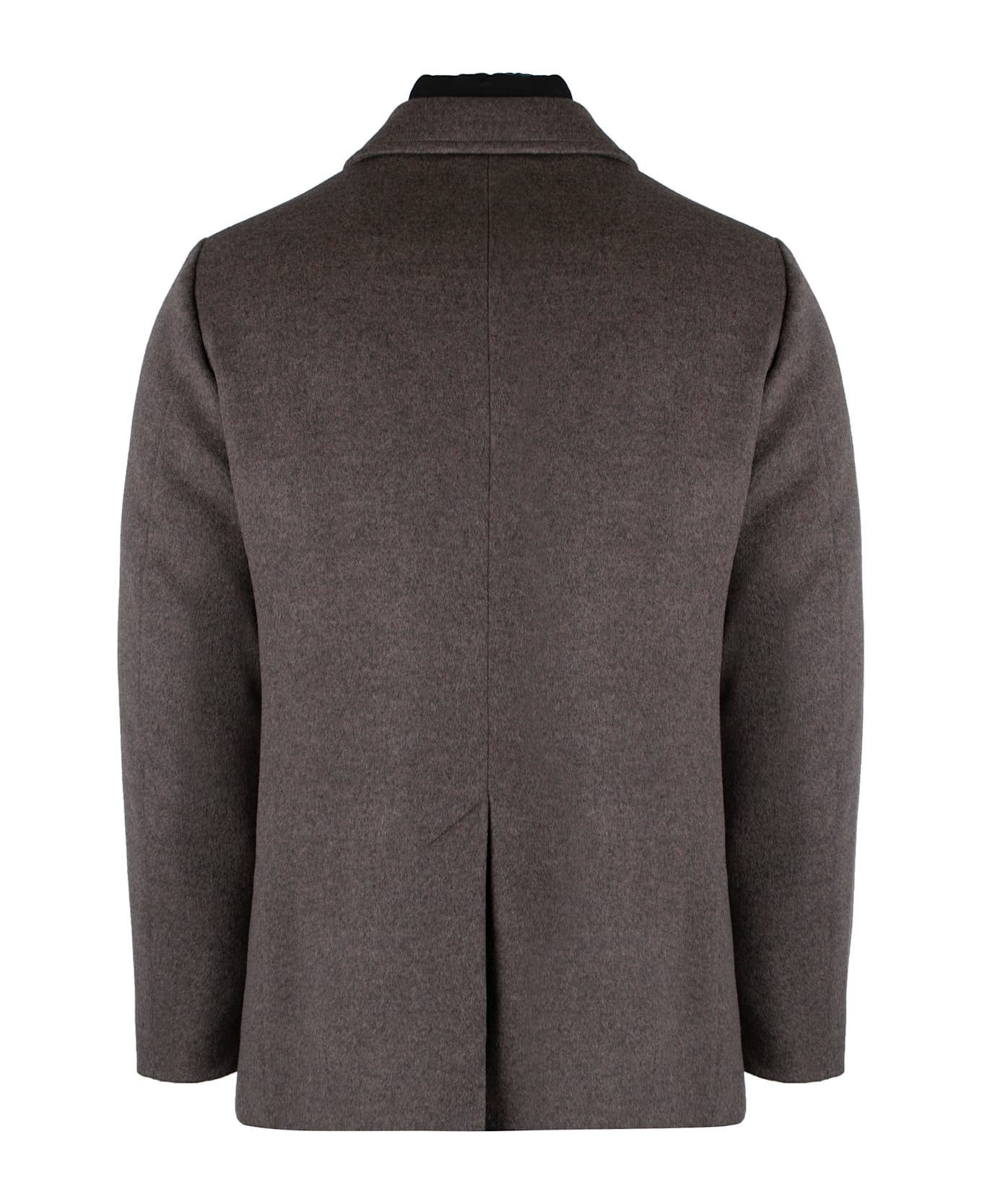 Moorer Bolgi Wool Blend Peacoat - brown