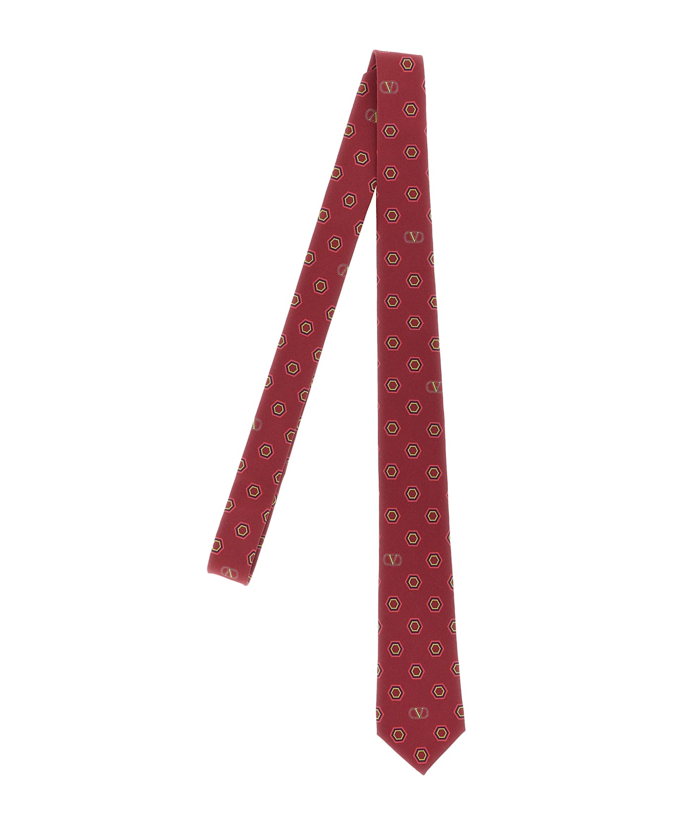 Valentino Garavani Silk Tie - Red