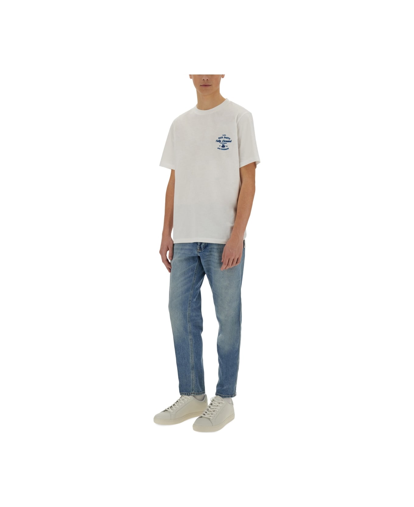 Paul Smith Espresso Bar Print T-shirt - WHITE