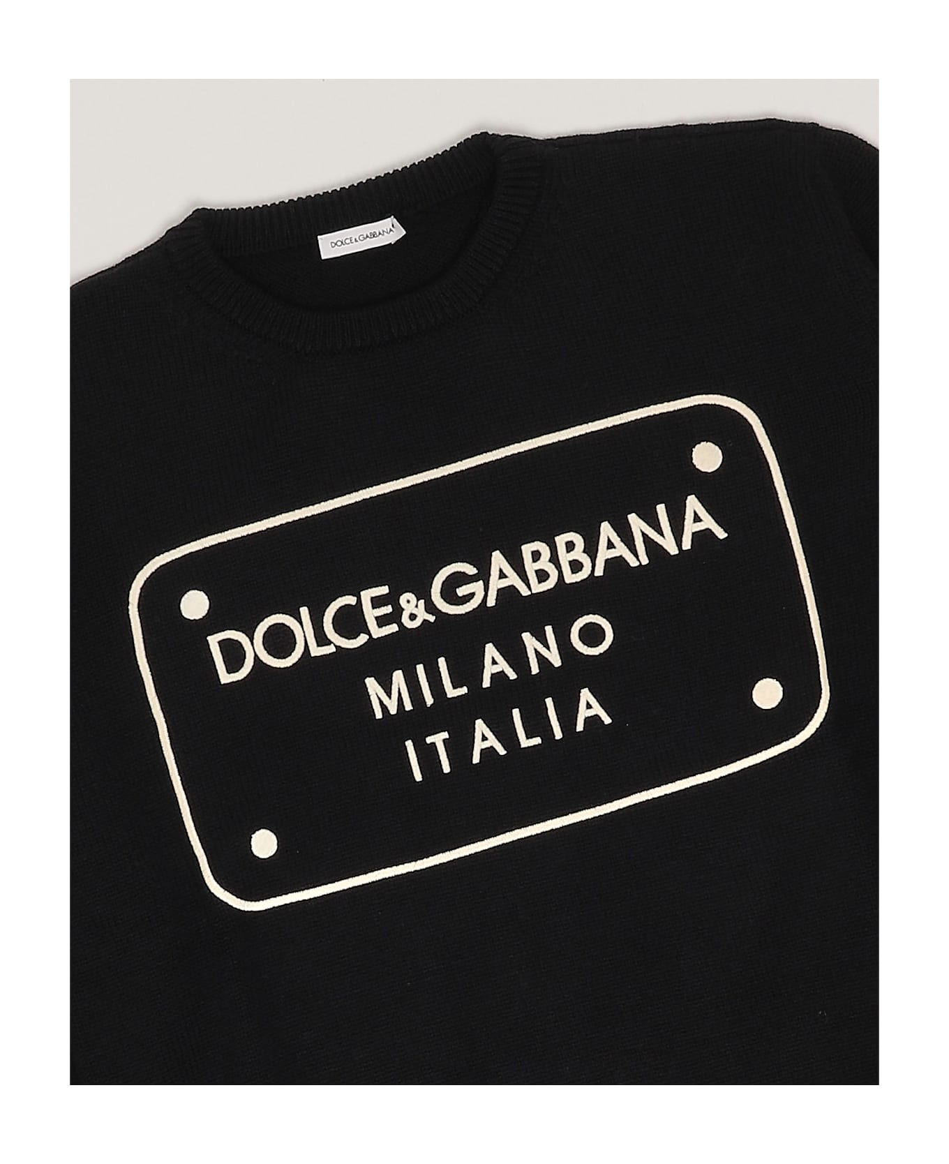 Dolce & Gabbana Pullover Sweater - NERO