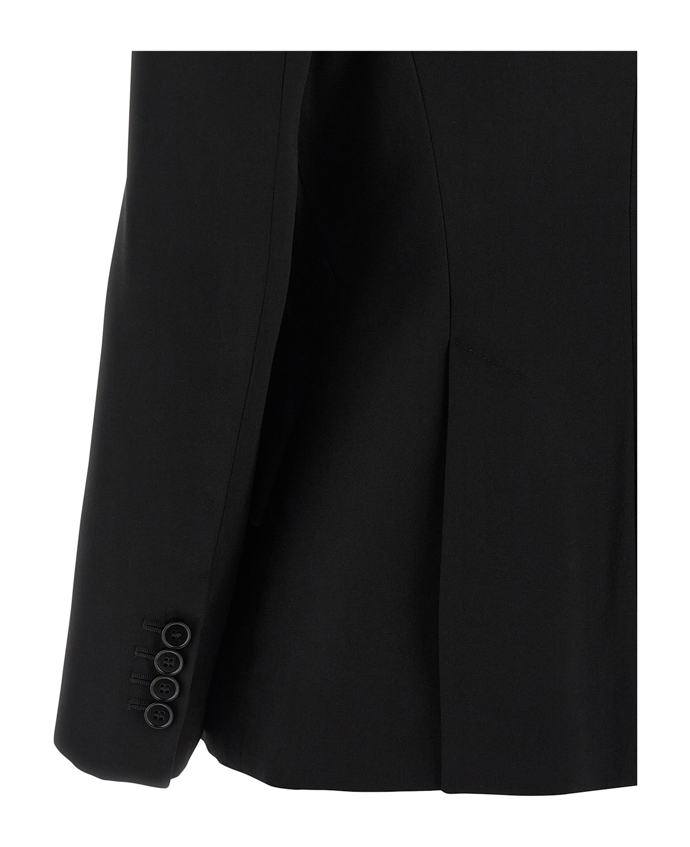 Alexander McQueen Hourglass Blazer - Black  