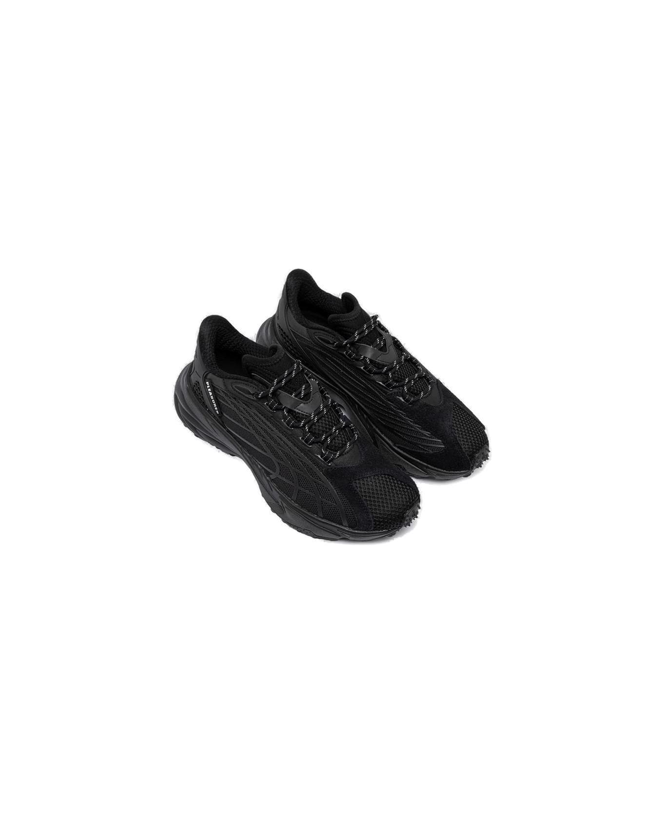 Puma Spirex X Pleasures Lace-up Sneakers - BLACK