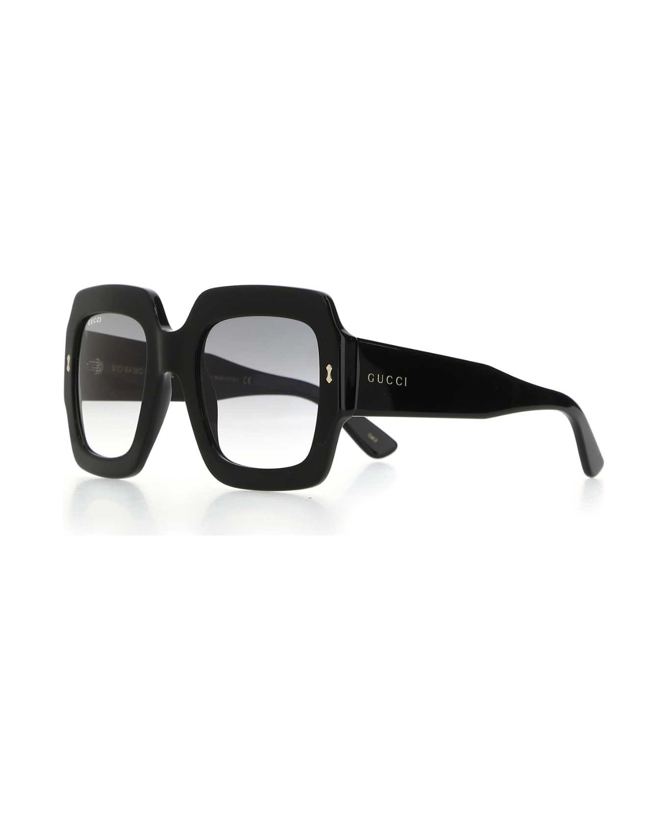 Gucci Black Acetate Sunglasses - 1012