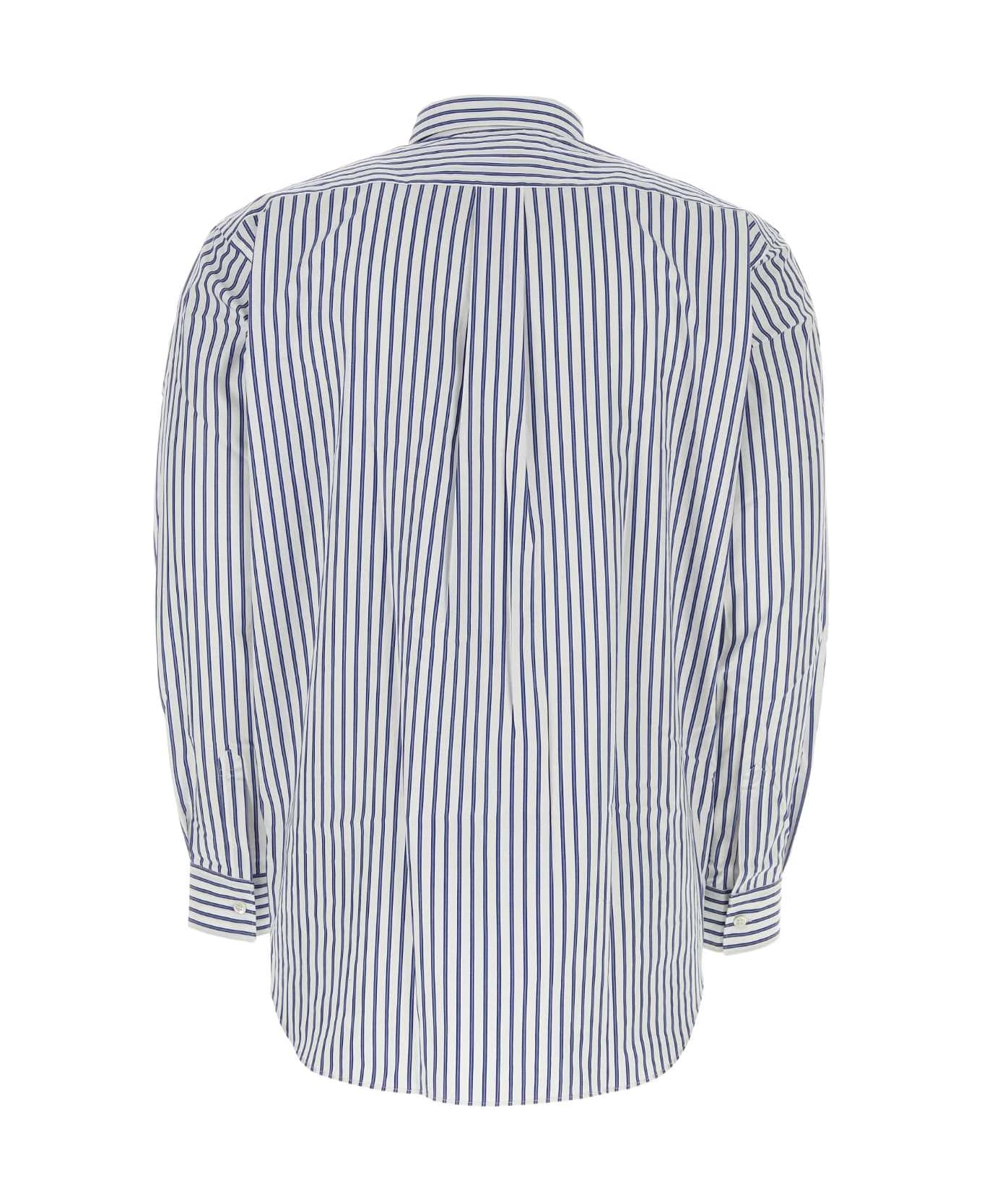 Comme des Garçons Printed Poplin Shirt - STRIPE117 シャツ