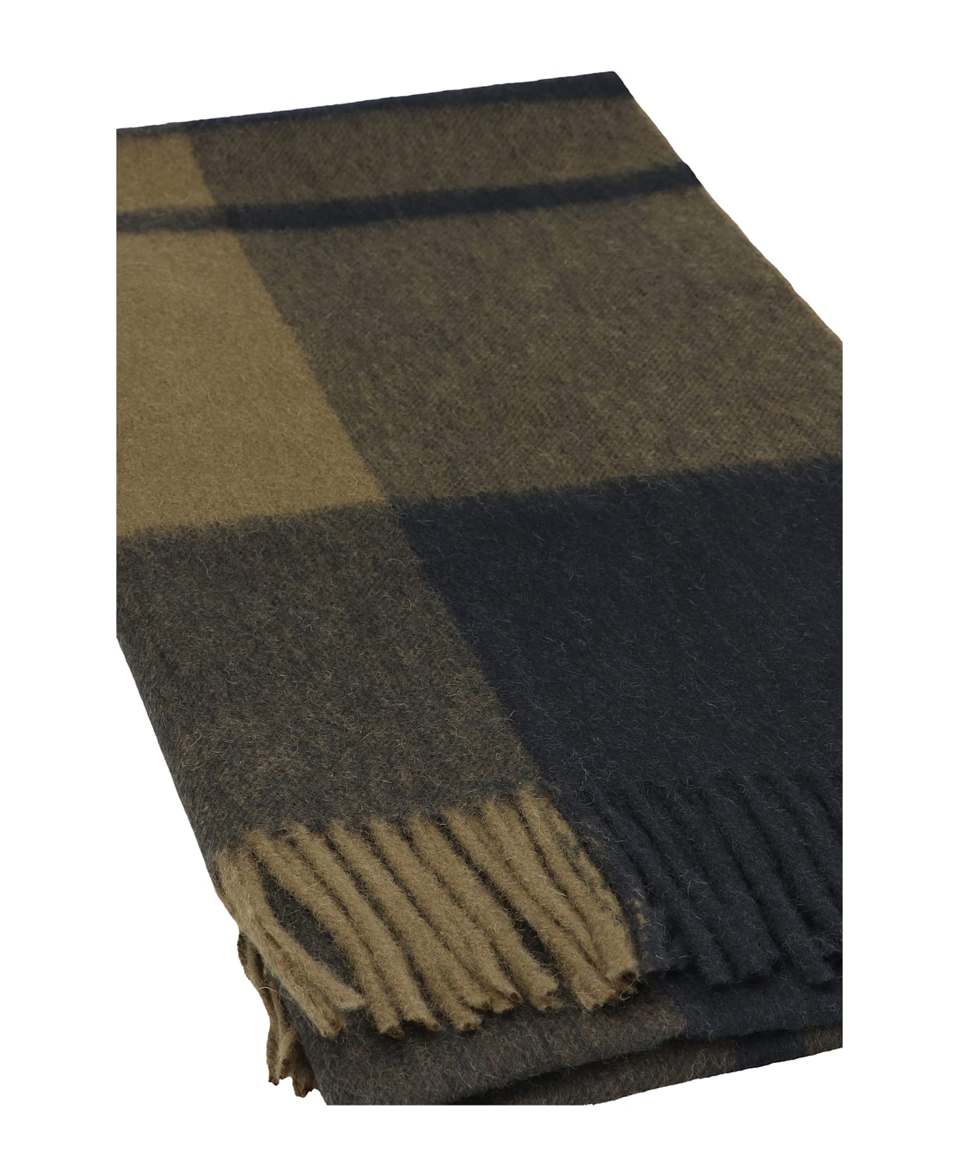 Barbour Maxine Wool Scarf - green
