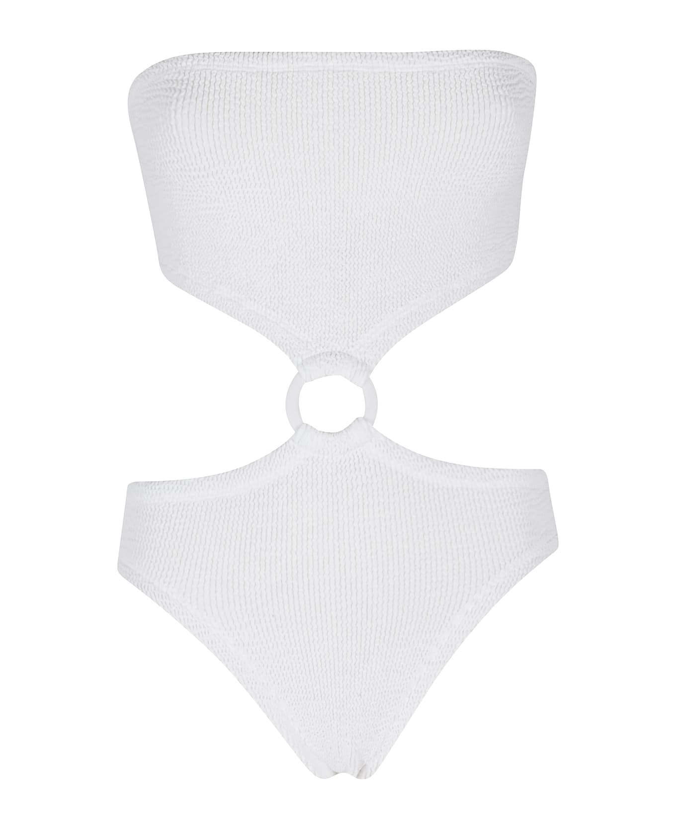 Hunza G Crinkle Intero - White