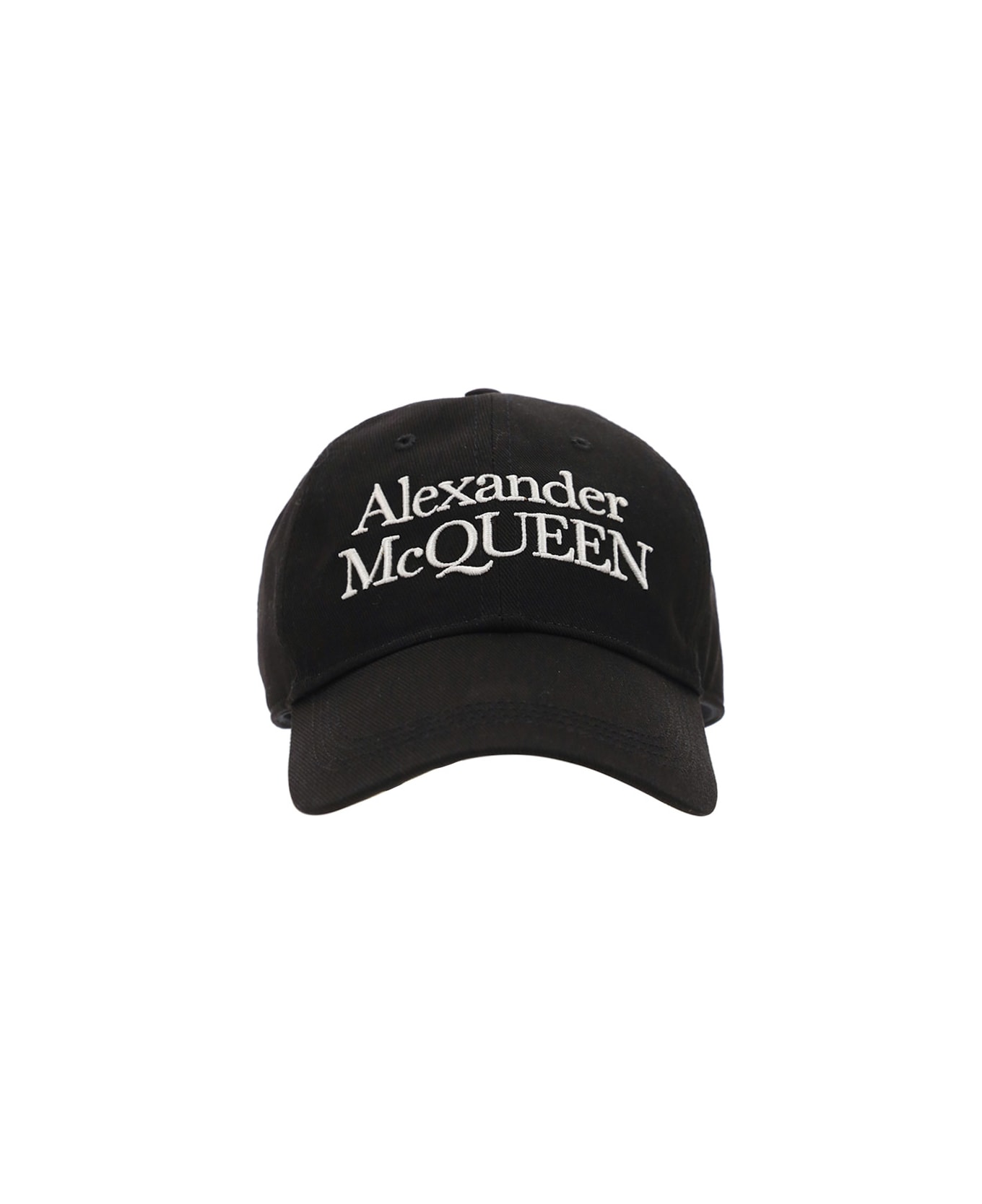 Alexander McQueen Mcqueen Stacked Hat - BLACK/IVORY