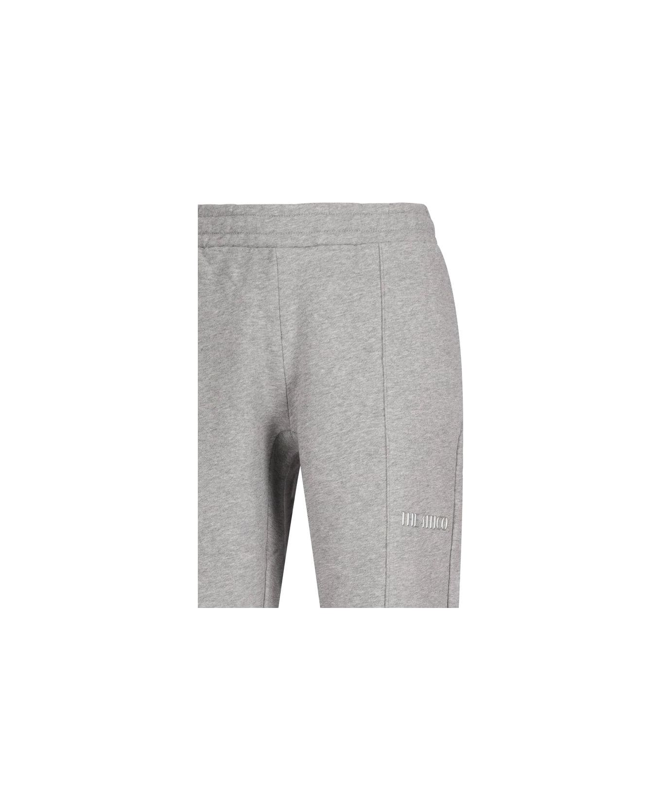 The Attico Long Pants - Melange Grey