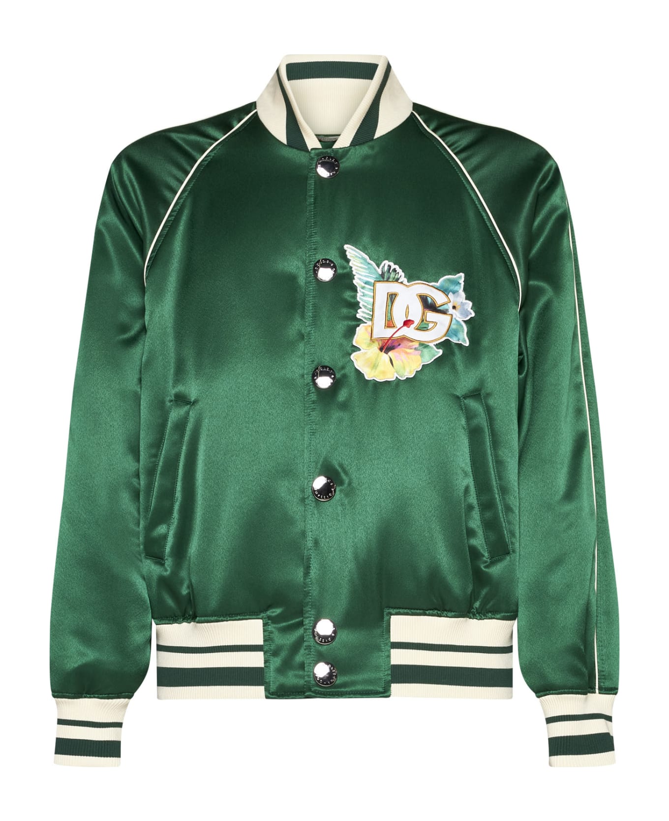 Dolce EMBROIDERED & Gabbana Jacket - GREEN