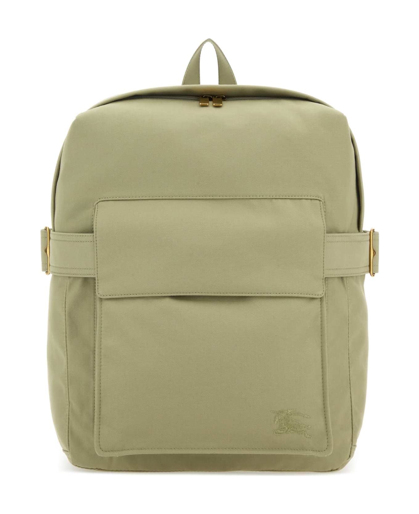 Burberry Pastel Green Polyester Blend Trench Backpack - HUNTER