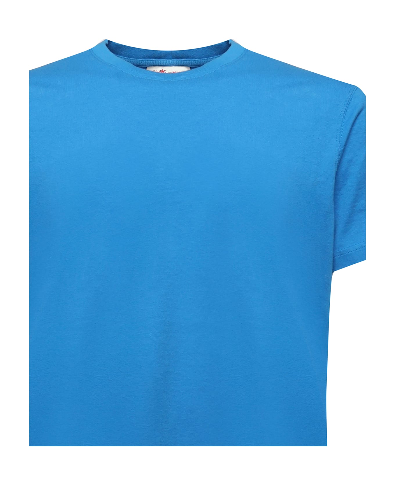 MC2 Saint Barth Dover Cotton Jersey T-shirt - Blue