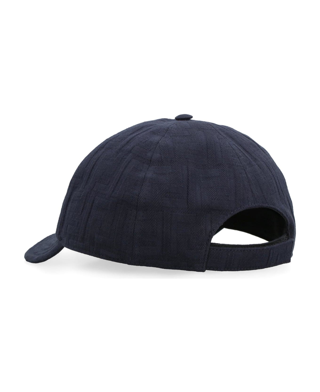 Fendi Curved Peak Baseball Cap - NAVY 帽子