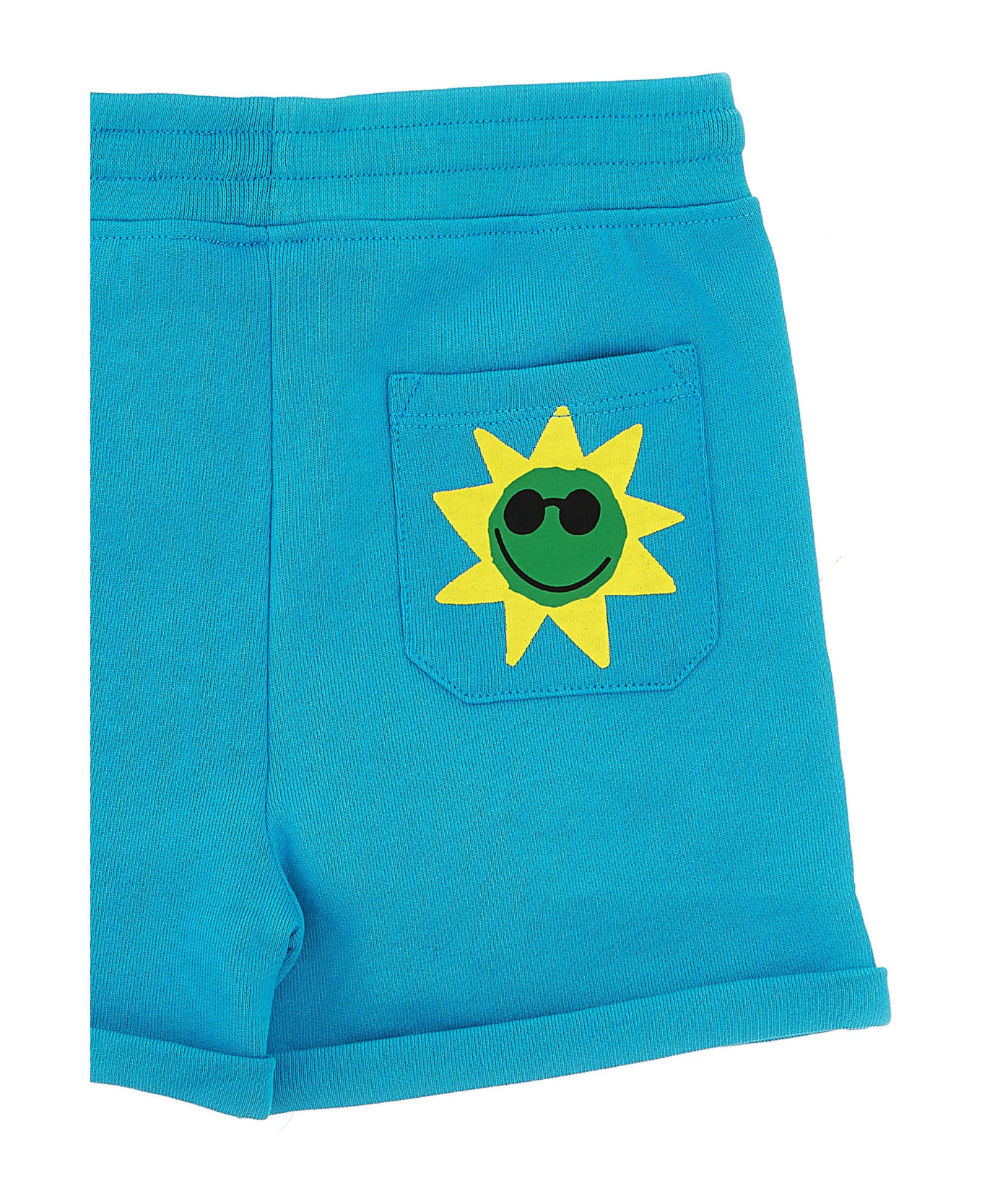 Stella McCartney Kids Press Shorts - Light Blue