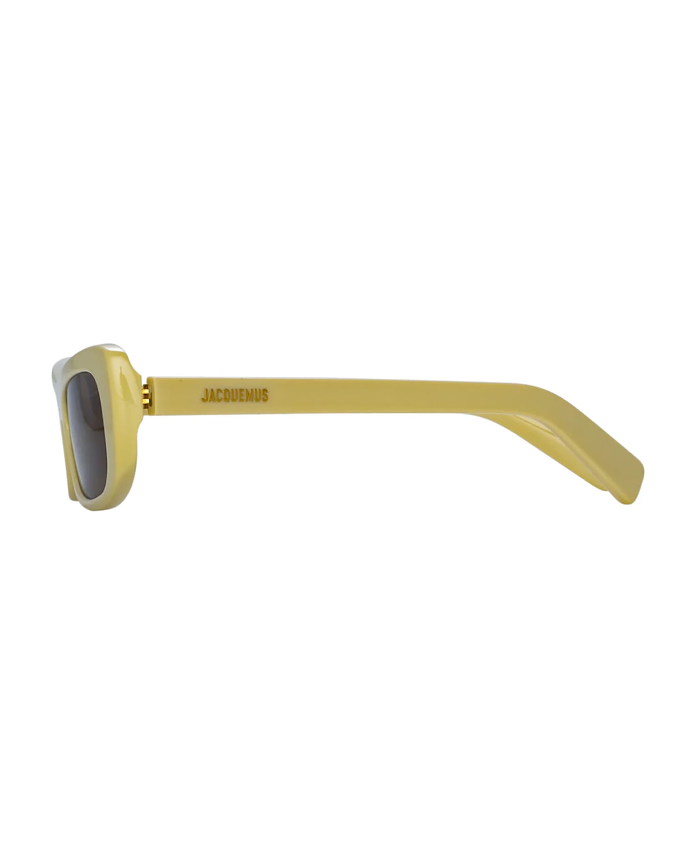 Jacquemus CAPRI Sunglasses - Beige T_shell/ Gold/ Brow