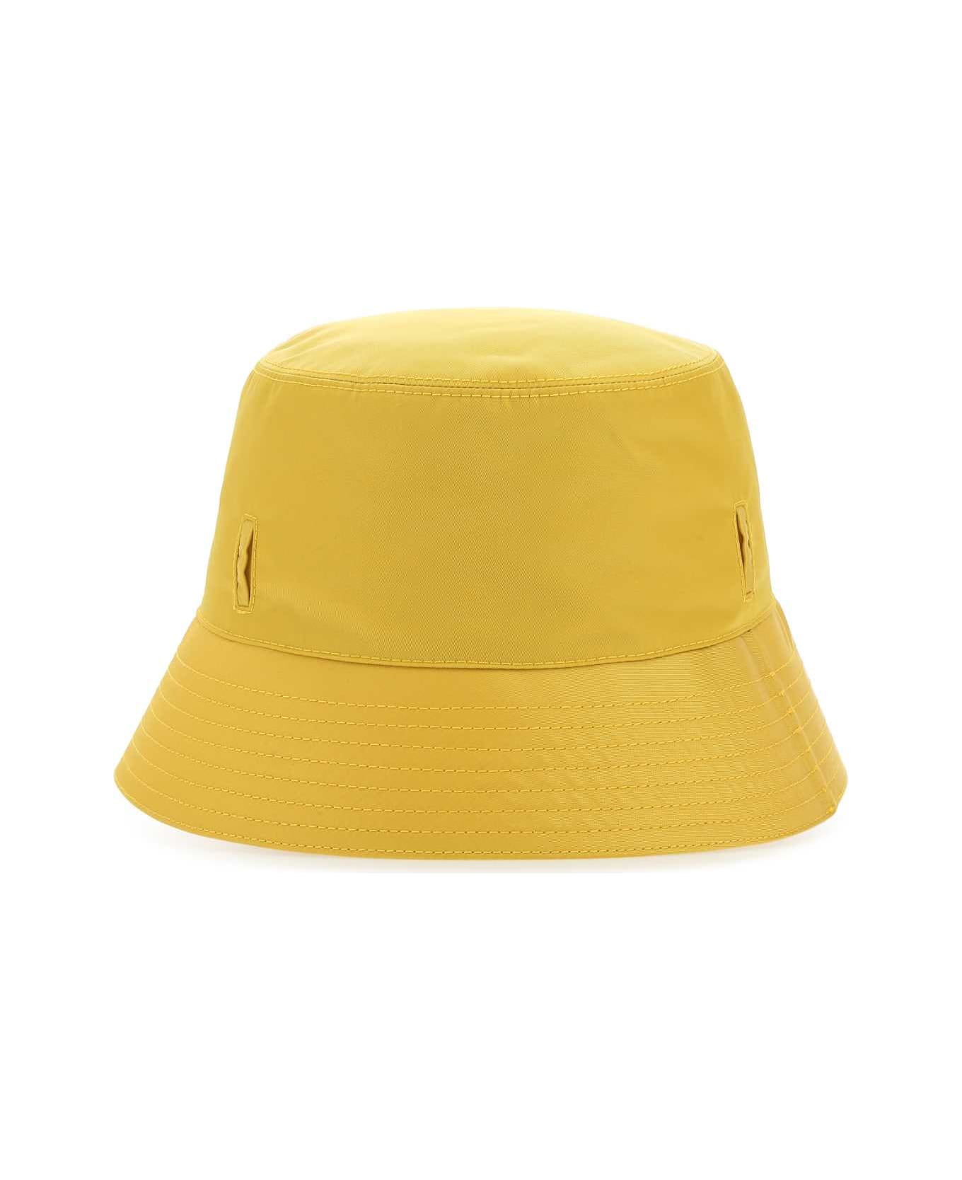 Prada Yellow Re-nylon Hat - F0010