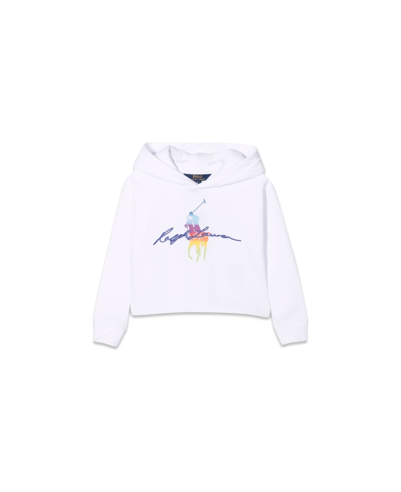 Polo Ralph Lauren Lsboxhood-knitshirts-sweatshirt - WHITE