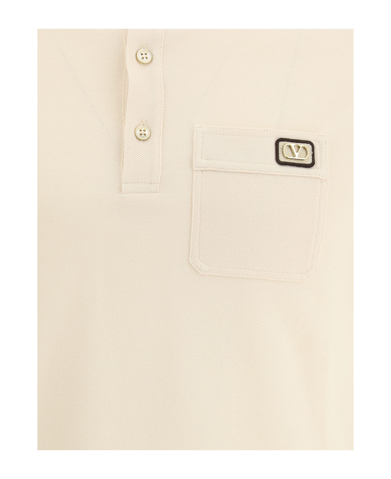 Valentino Polo Shirt - Burro