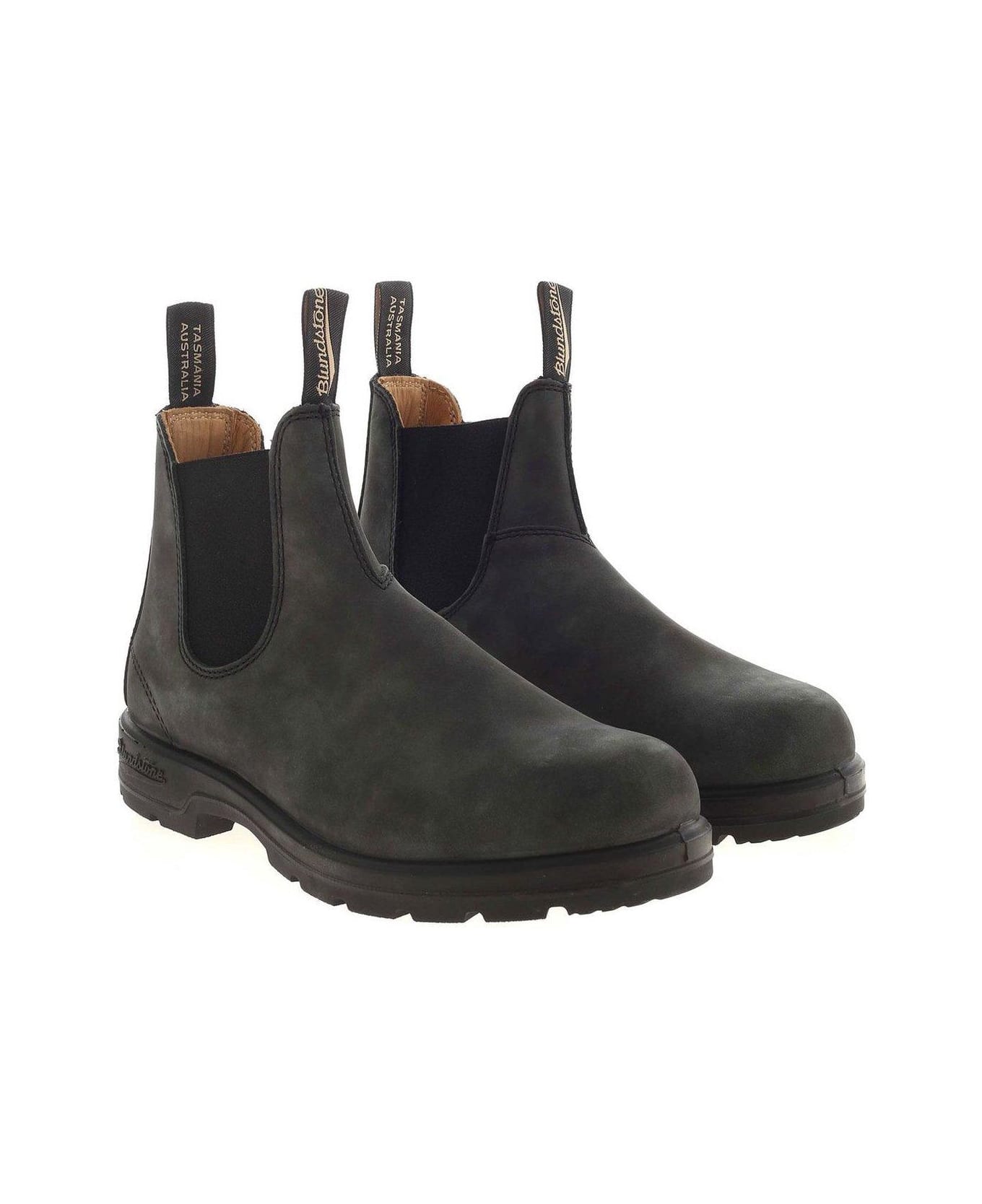 Blundstone 587 Chelsea Boots - Rustick Black