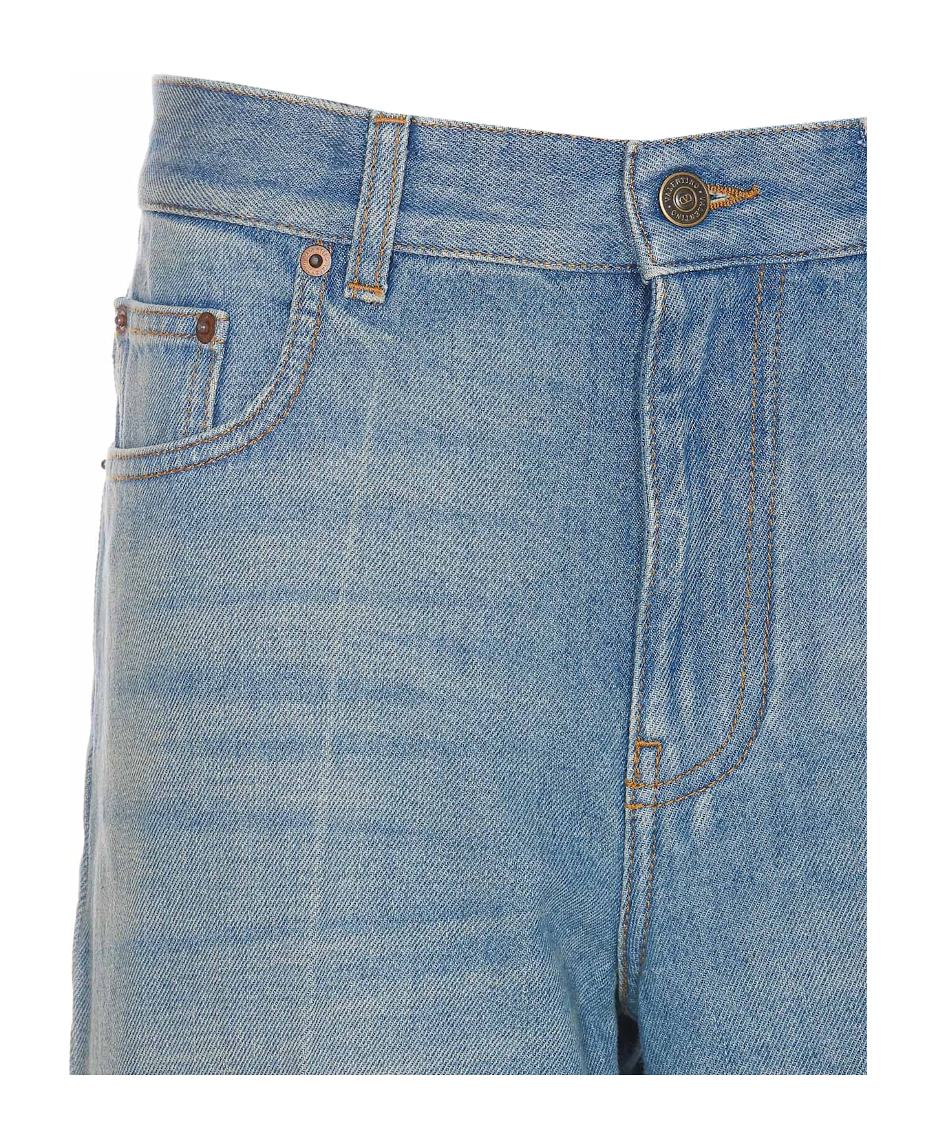 Valentino Garavani Denim Pants - Blue