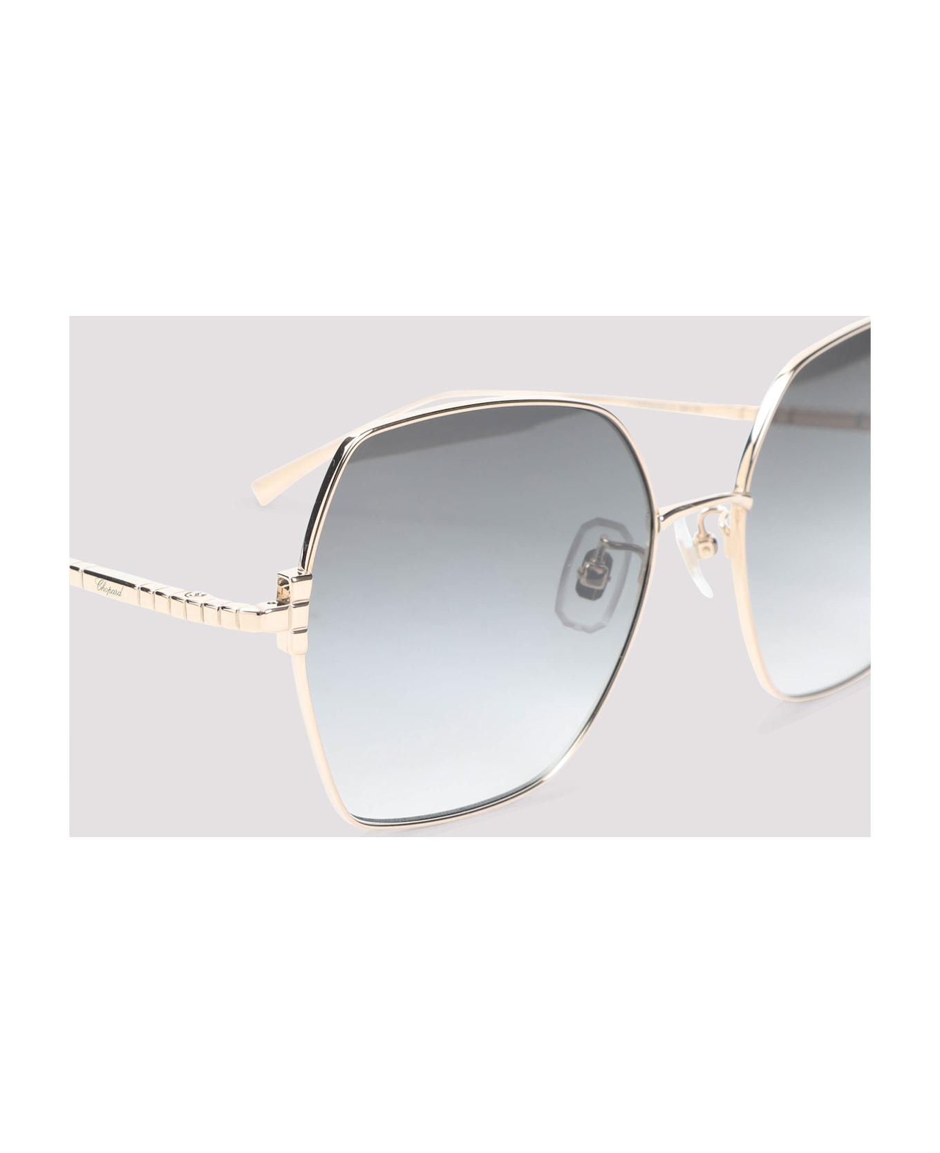 Chopard Ice Cube Sunglasses - Gold Grey