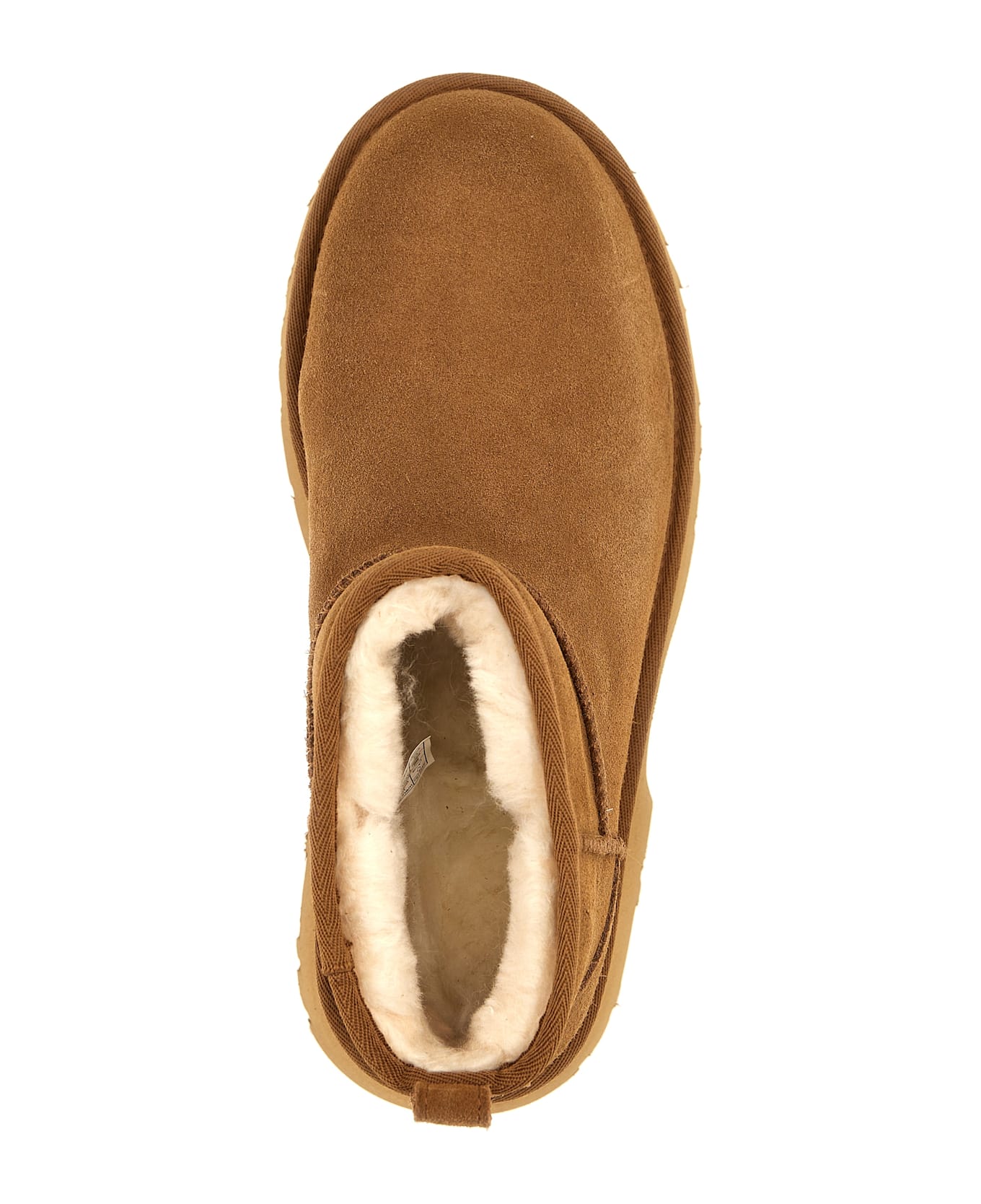 UGG 'classic Ultra Mini New Heights' Ankle Boots - Brown