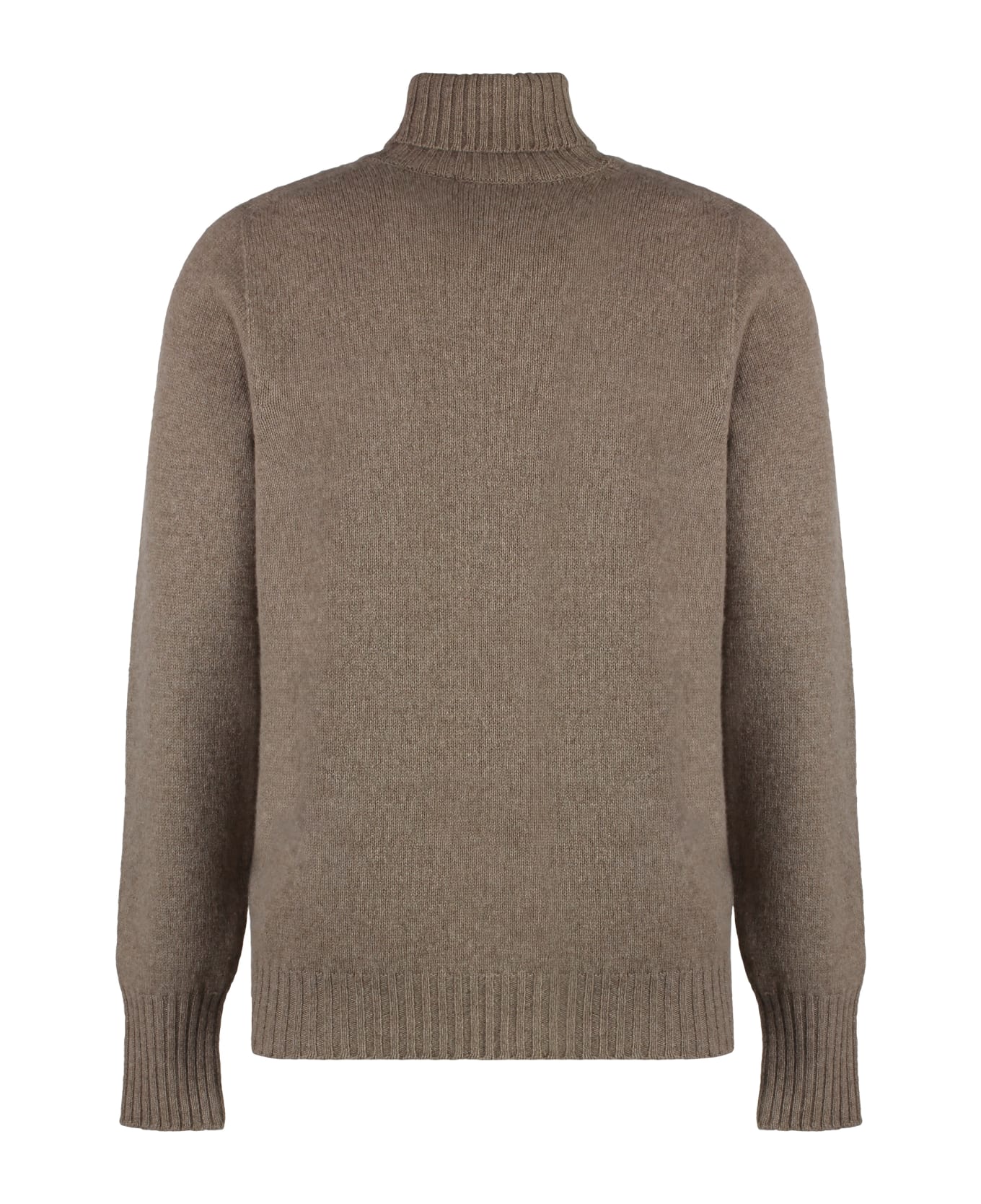 Drumohr Wool Turtleneck Sweater - Sand