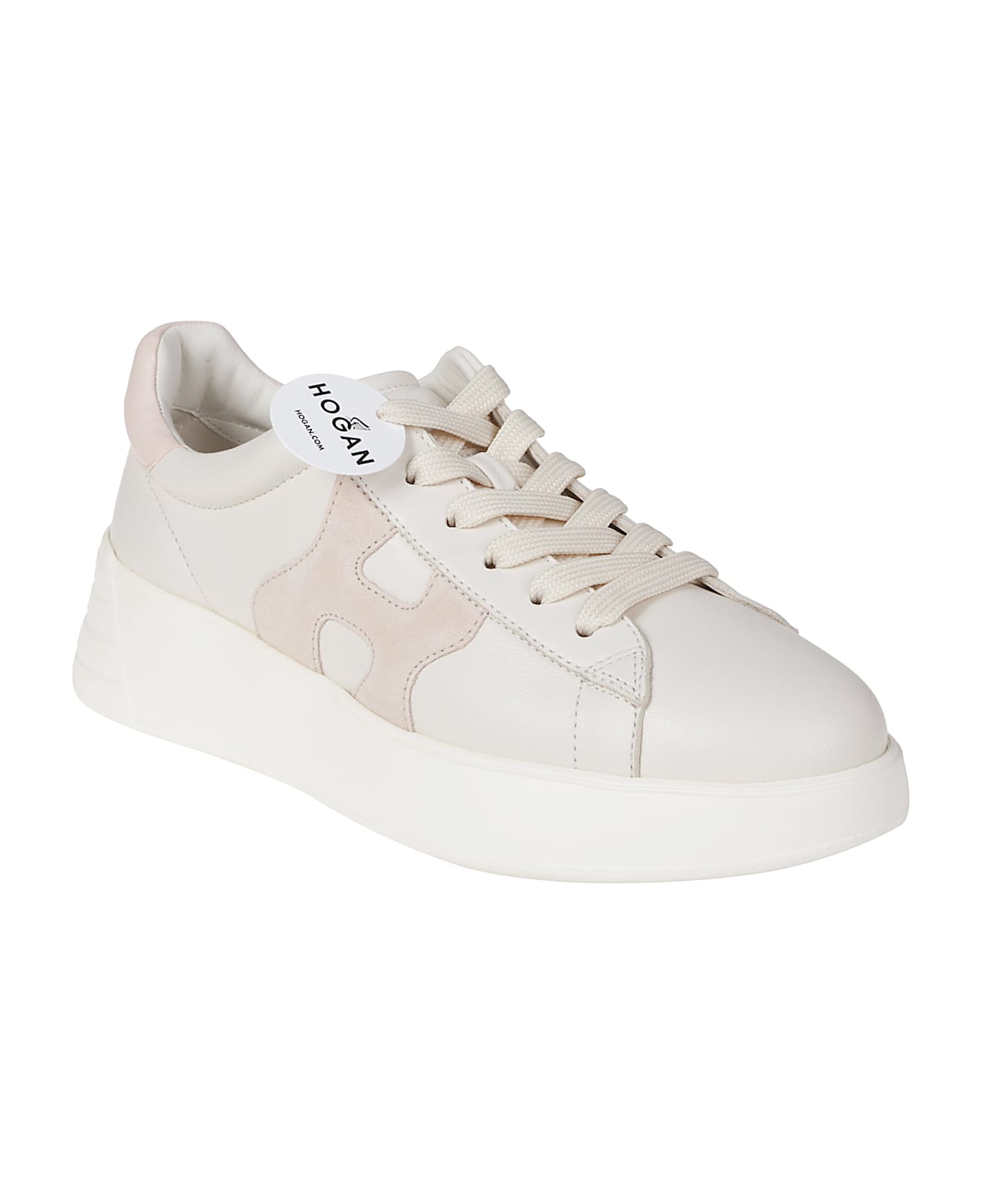 Hogan Rebel H562 Sneakers - Gas Yogurt/rosa