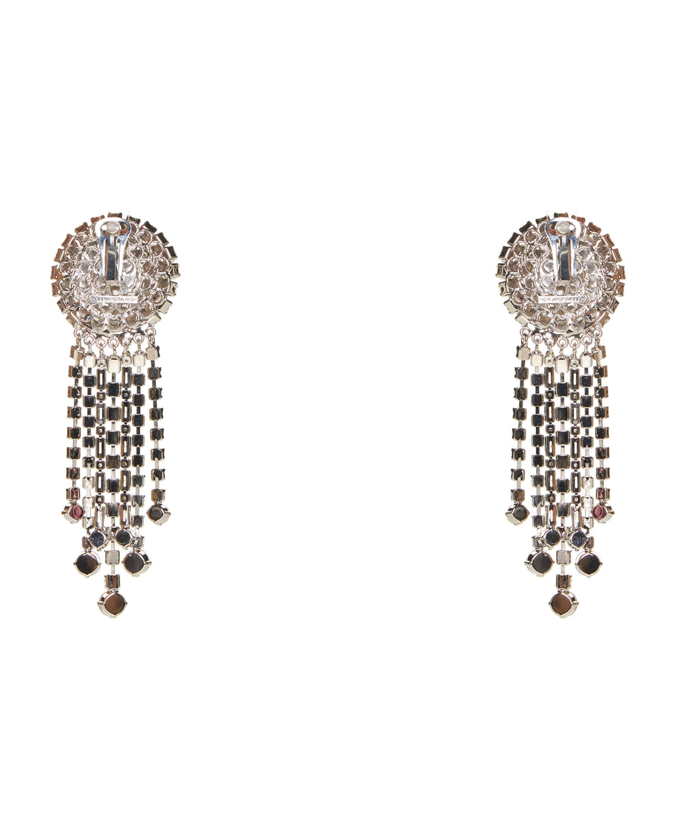 Alessandra Rich Earrings - Cry silver イヤリング