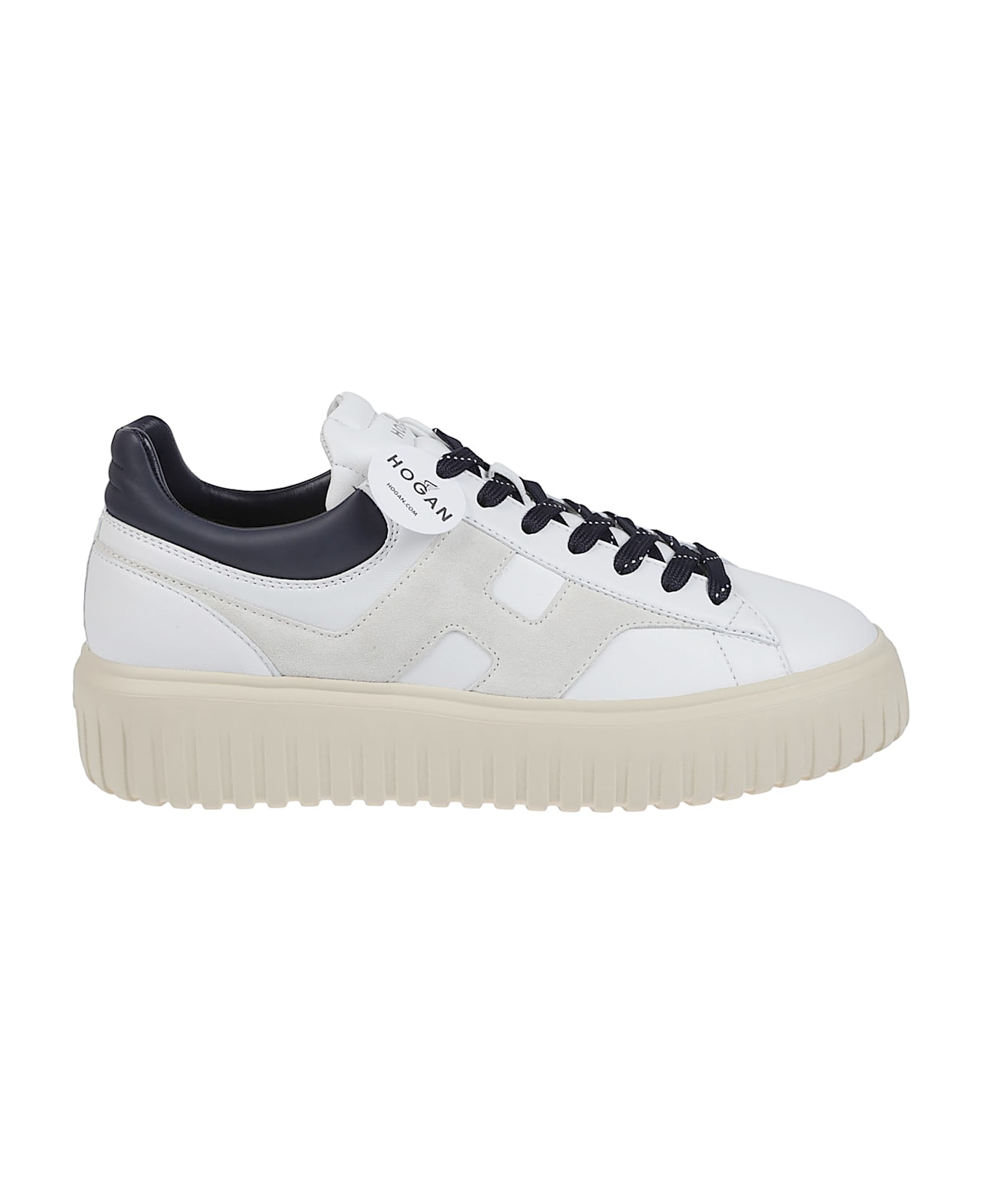Hogan H-stripes Sneakers - Bianco/blu
