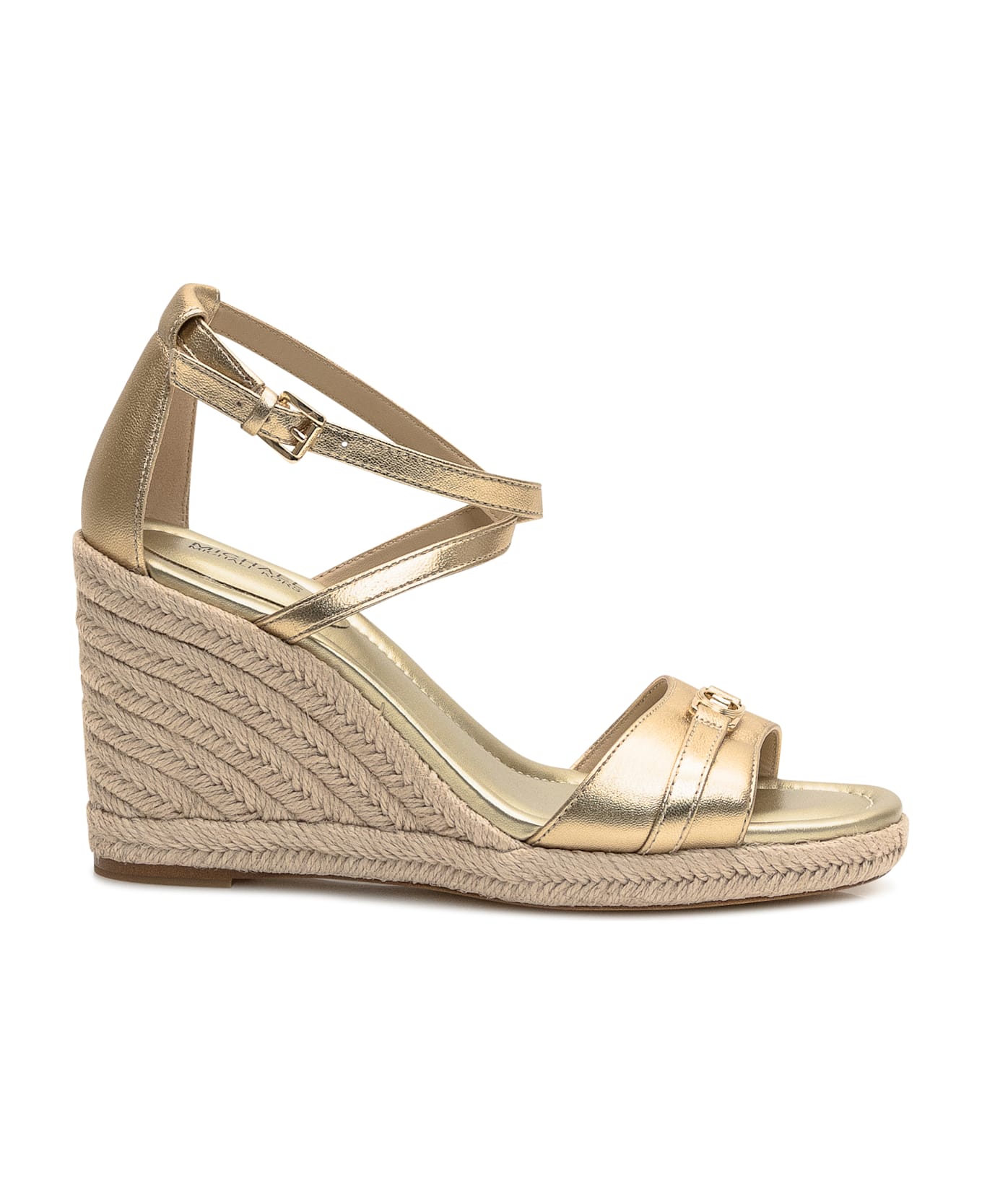 Michael Kors Mandy Wedge Sandal - Gold